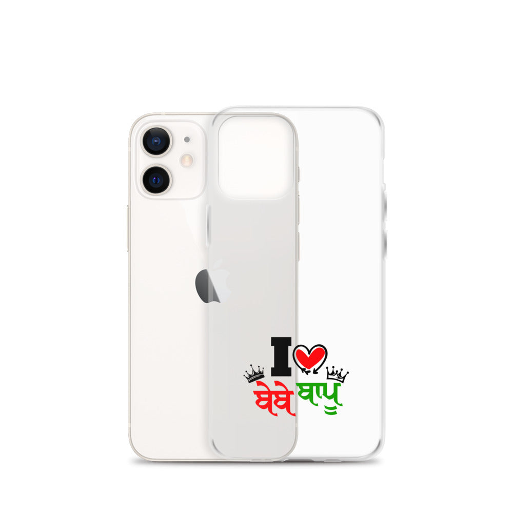 I LOVE BEBE BAPU - iPhone Case