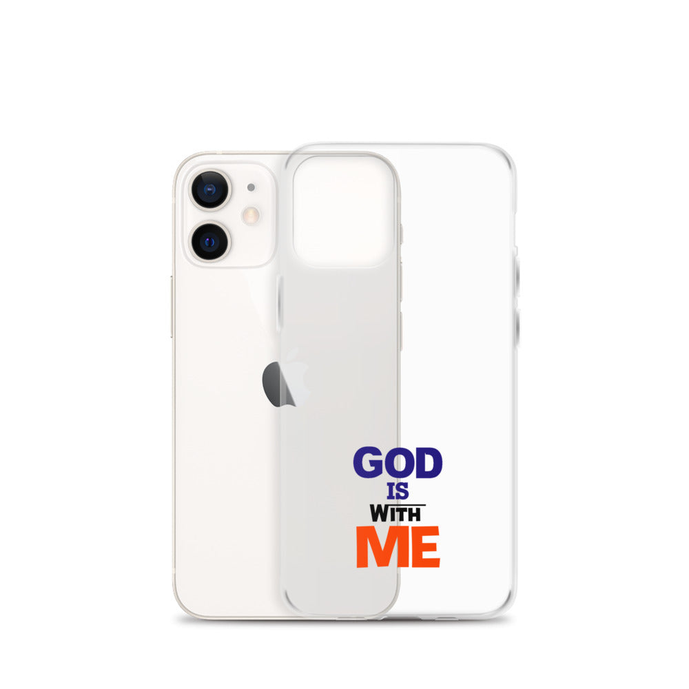 GOD IS WITH ME - iPhone Case