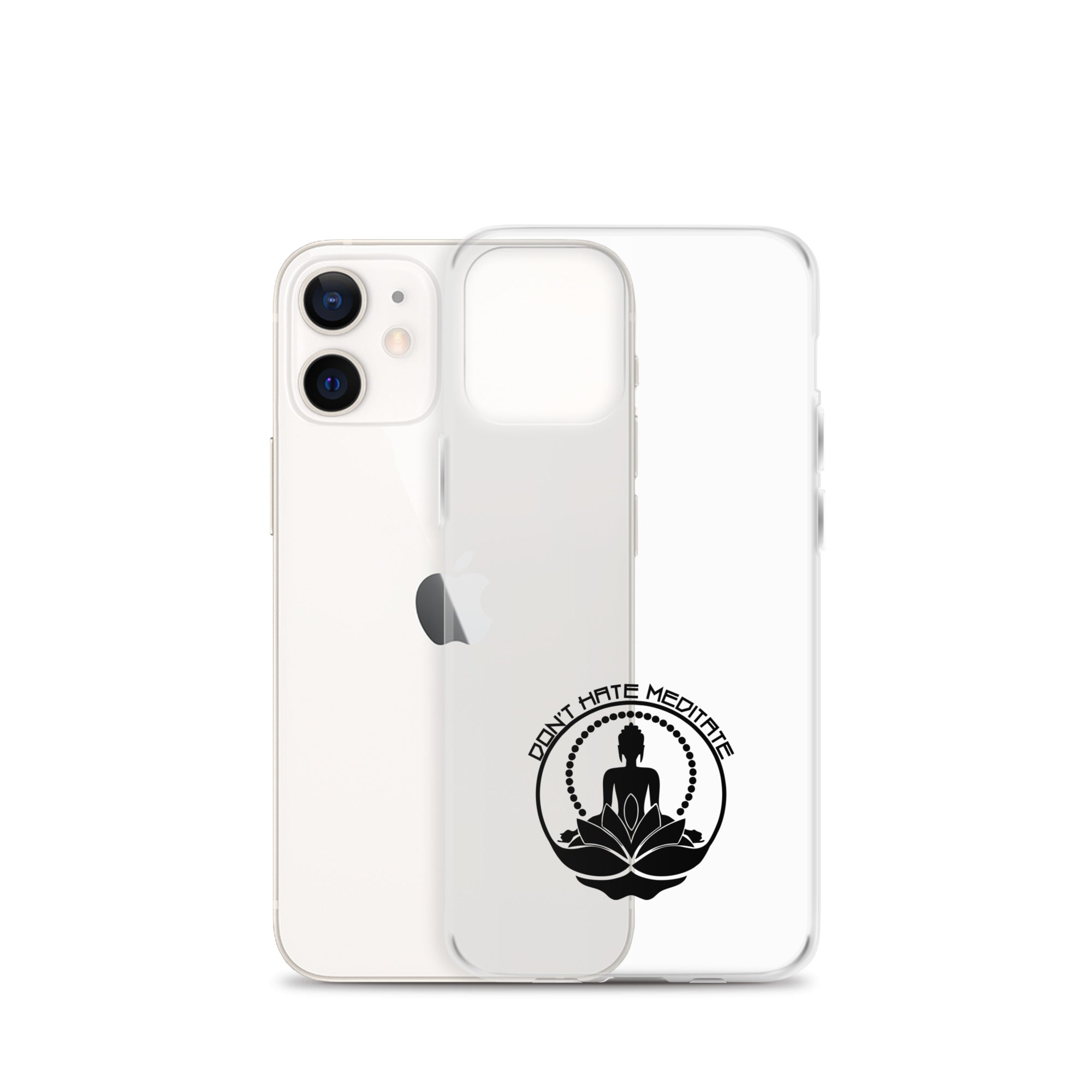 DON'T HATE MEDITATE - iPhone Case