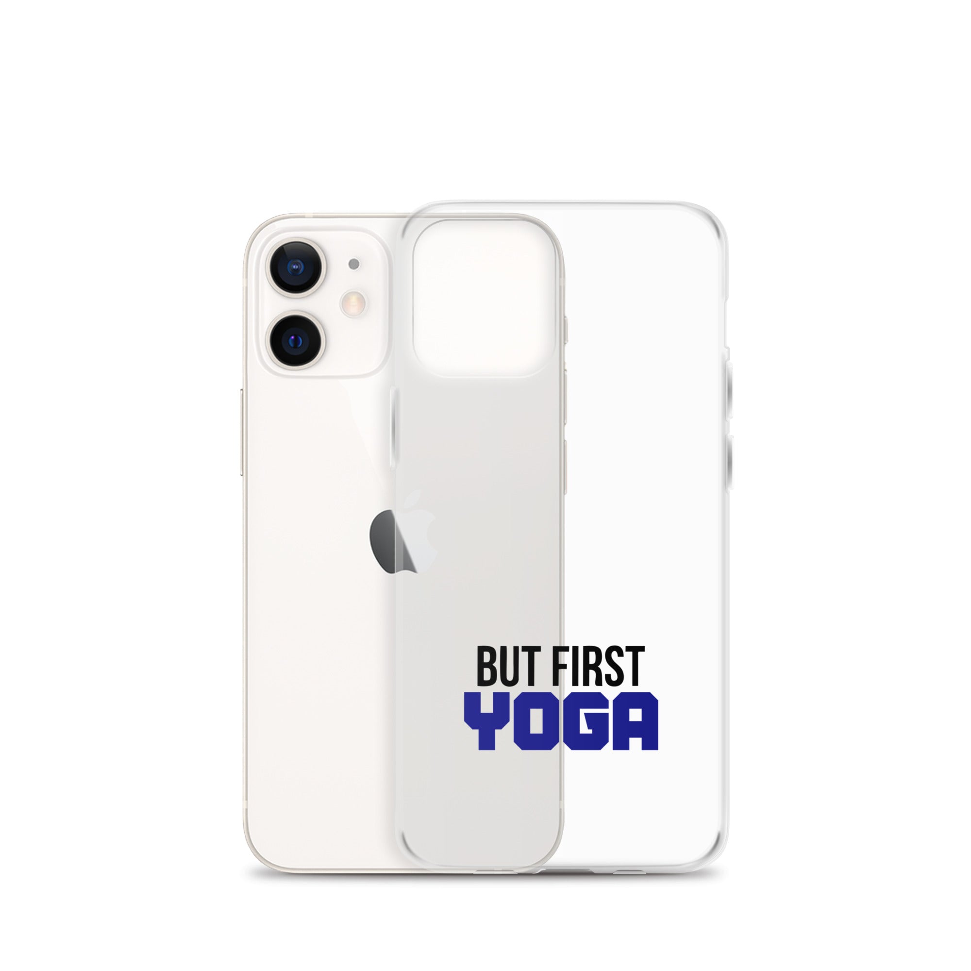 BUT FIRST YOGA - iPhone Case