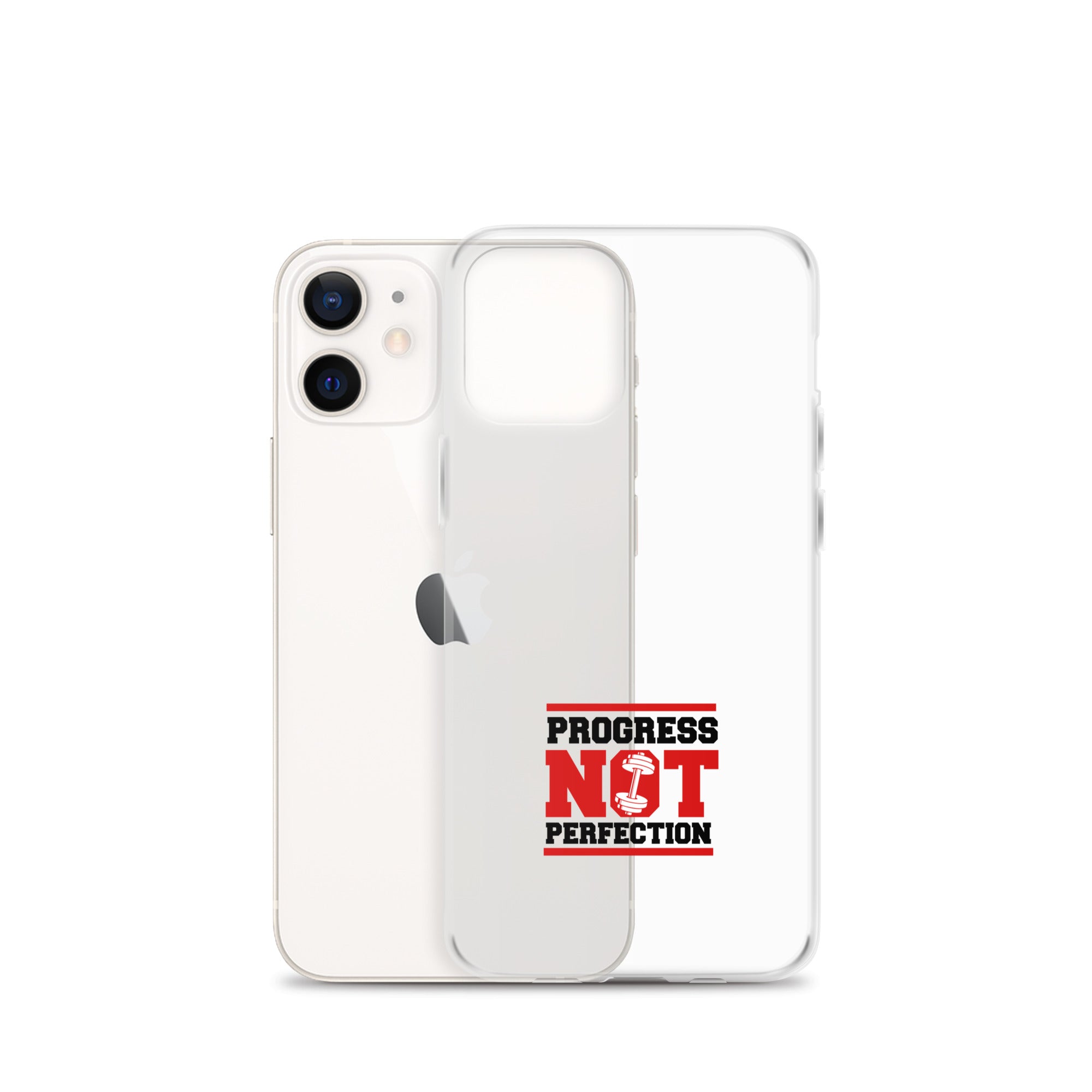 PROGRESS NOT PERFECTION - iPhone Case