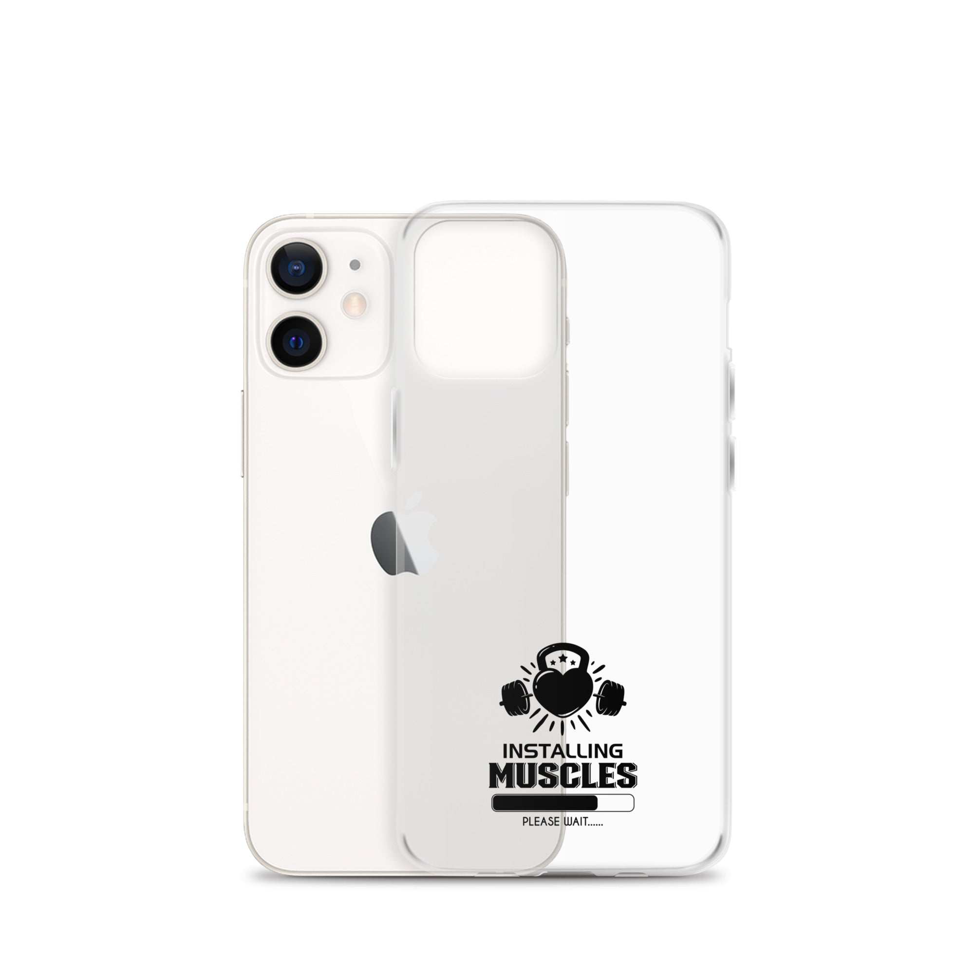 INSTALLING MUSCLES - iPhone Case