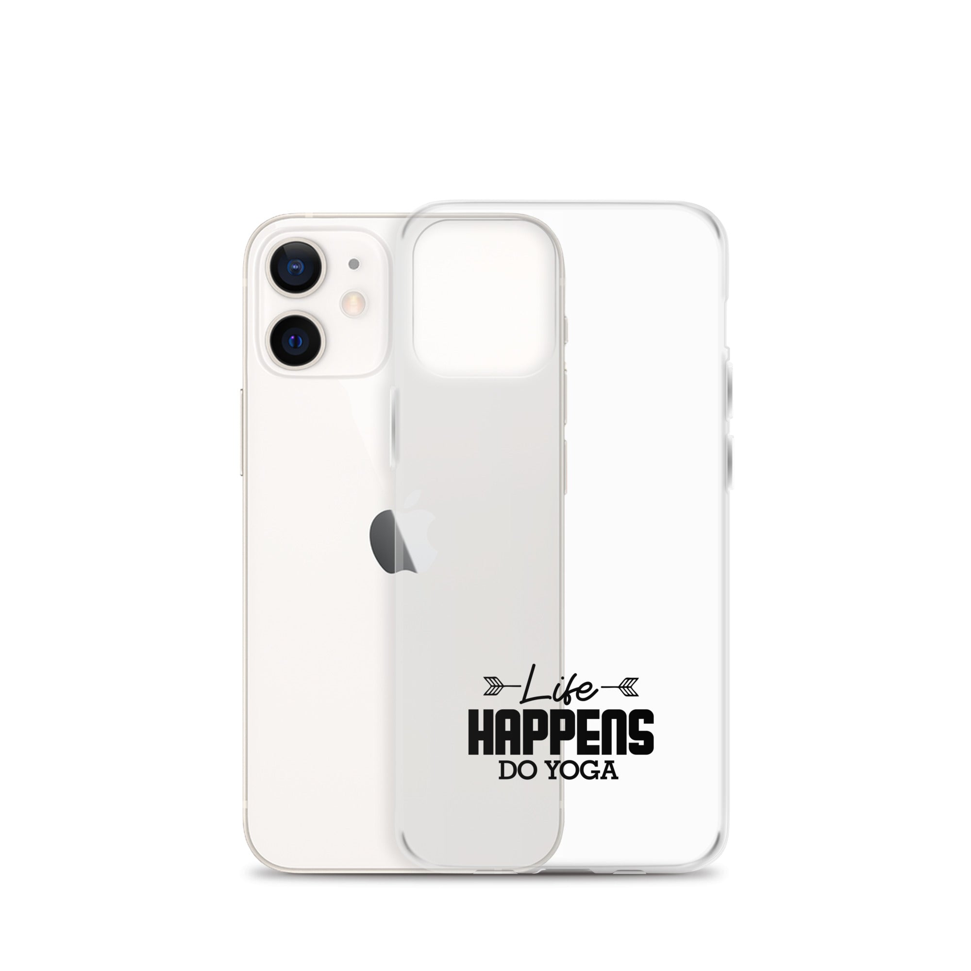 LIFE HAPPENS DO YOGA - iPhone Case