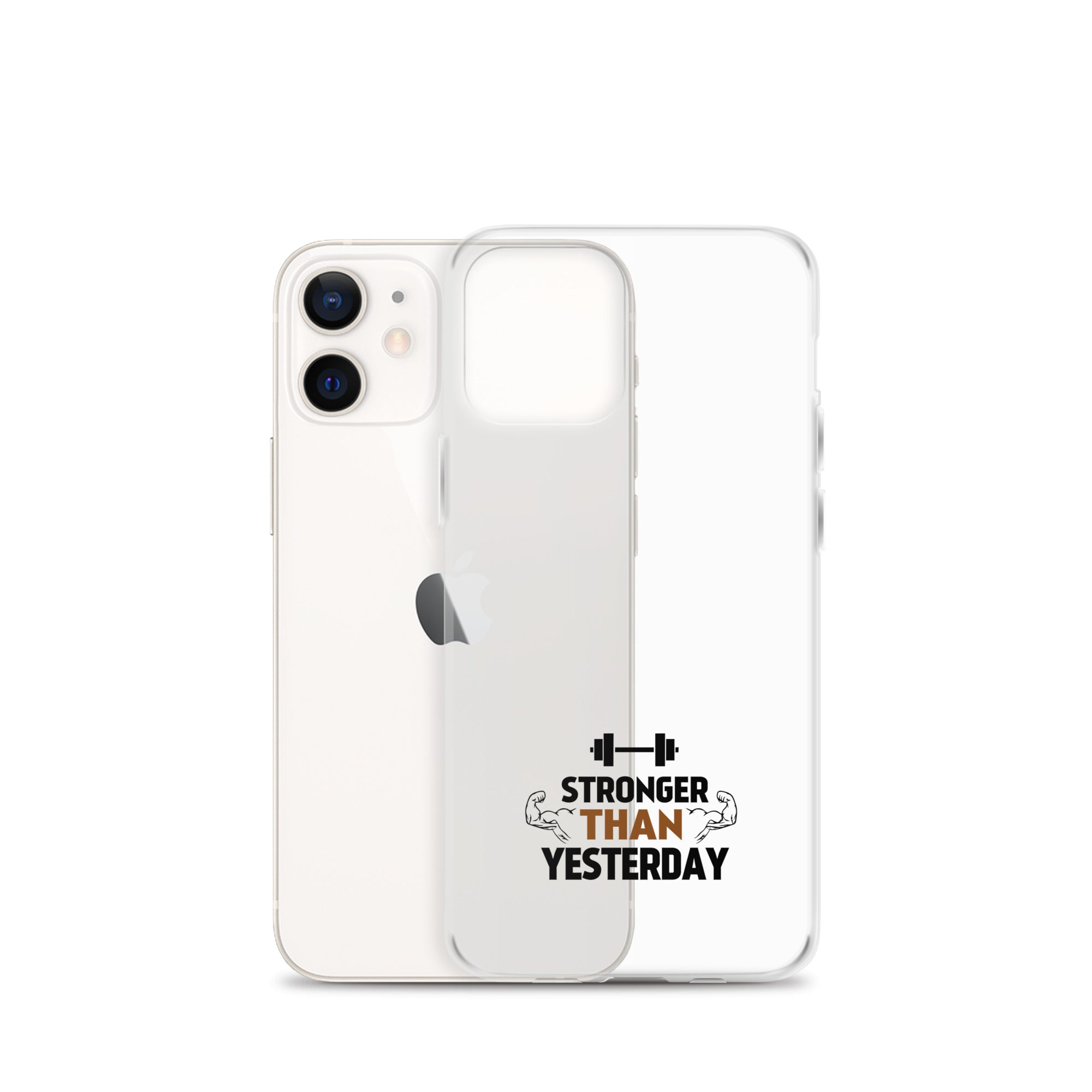 STRONGER THAN YESTERDAY - iPhone Case