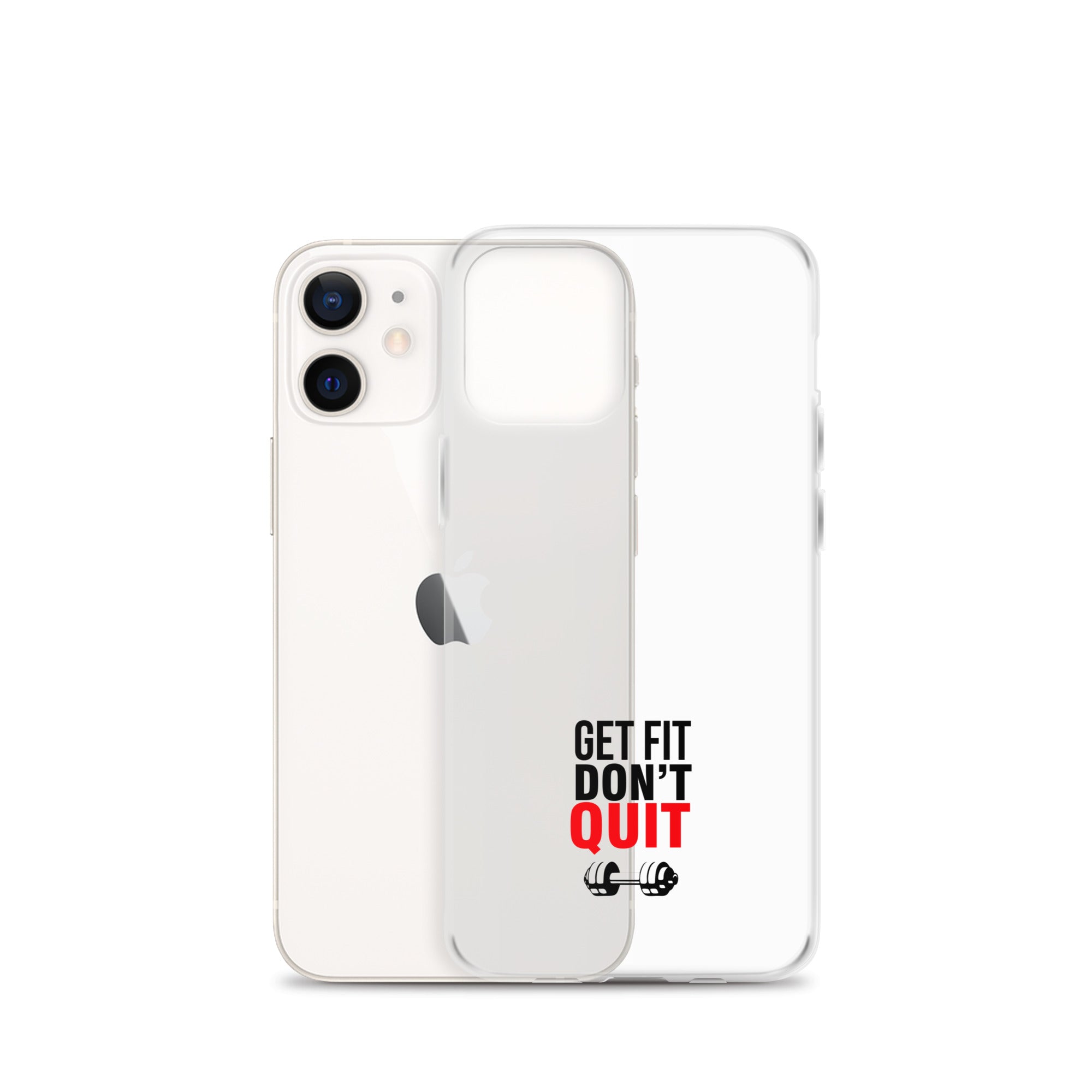 GET FIT DON'T QUIT - iPhone Case