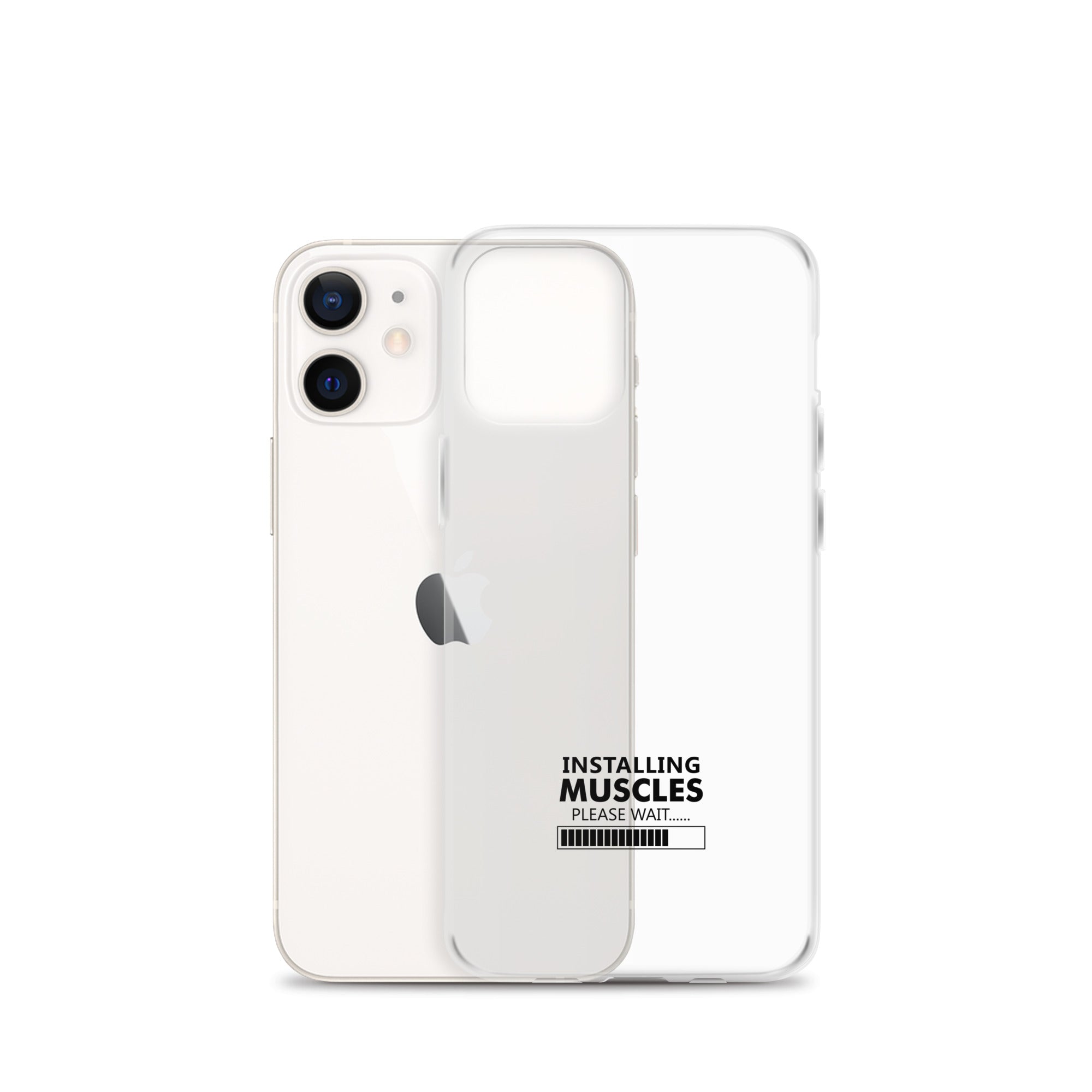 INSTALLING MUSCLES - iPhone Case