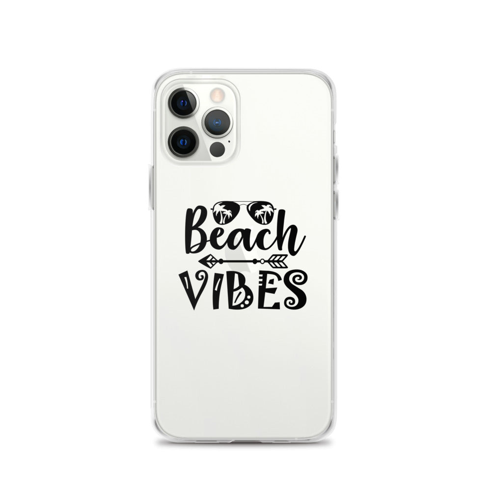 Beach Vibes- iPhone Case Transparent