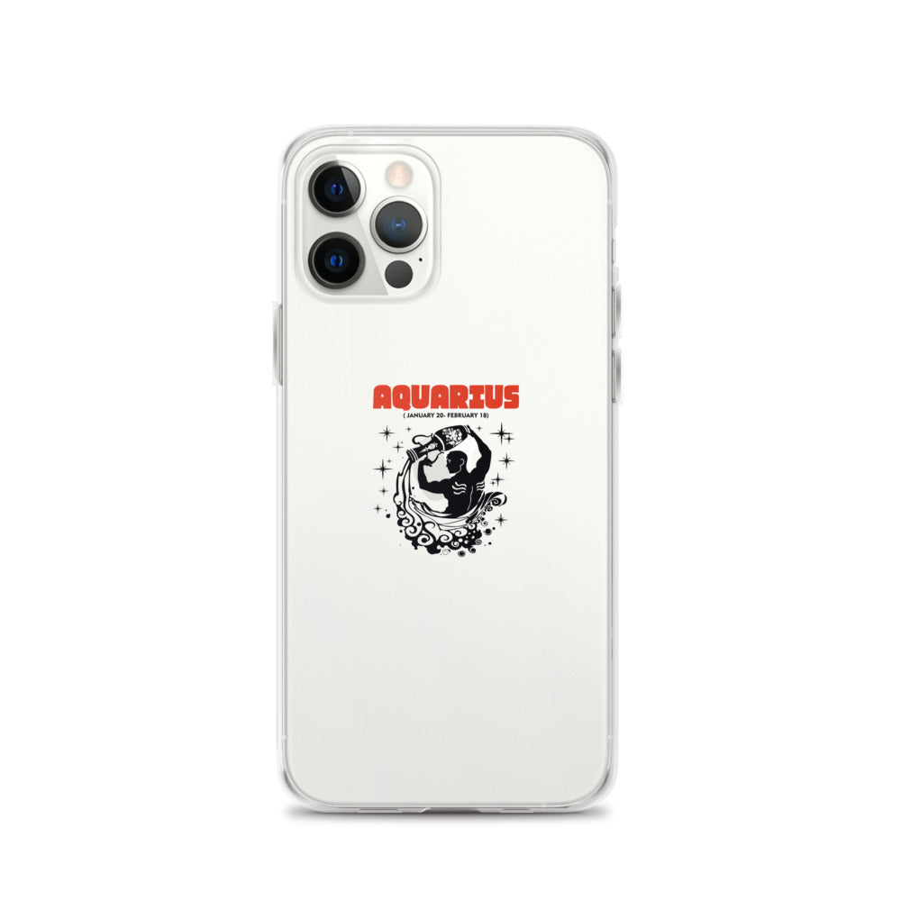 AQUARIUS - iPhone Case Transparent