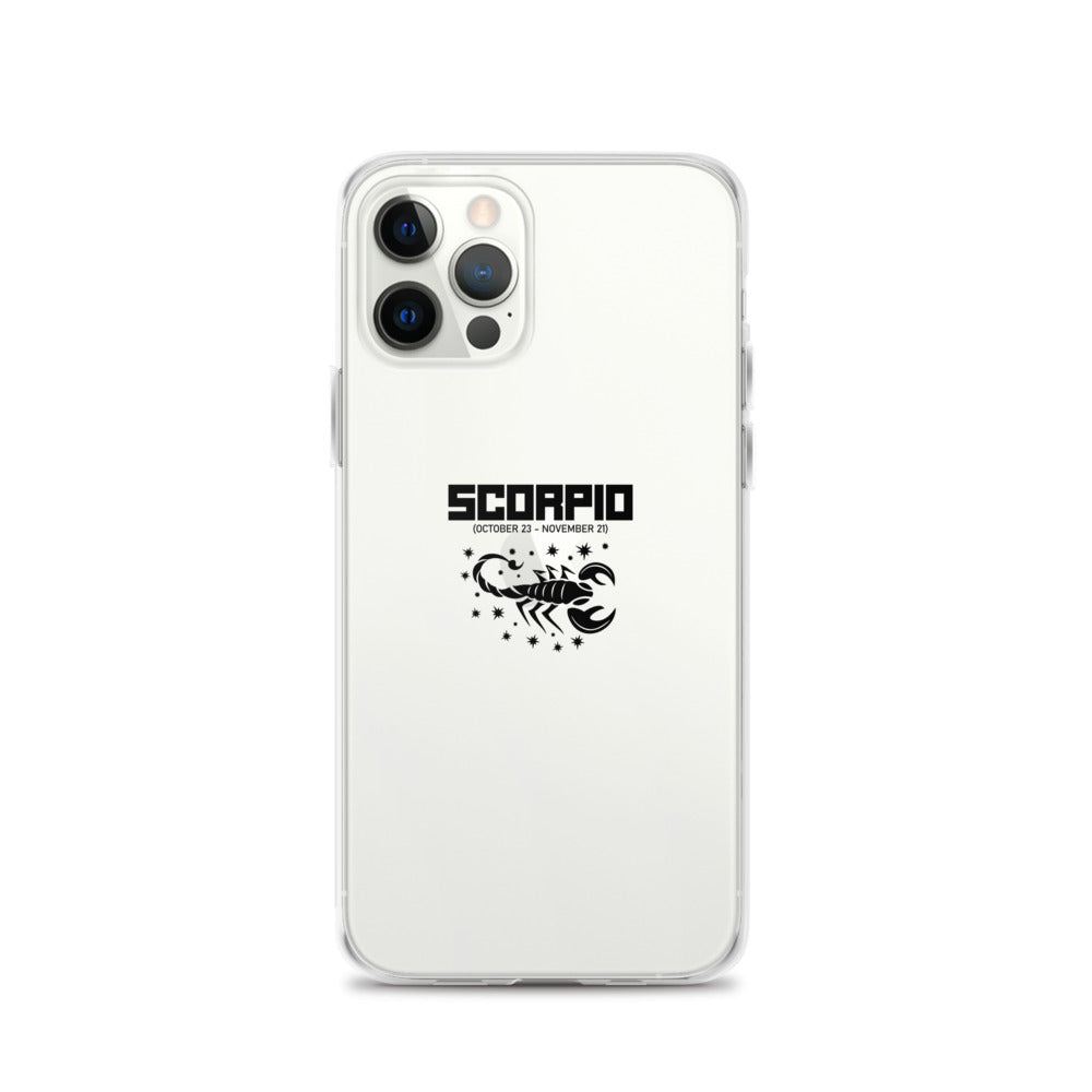 SCORPIO - iPhone Case Transparent