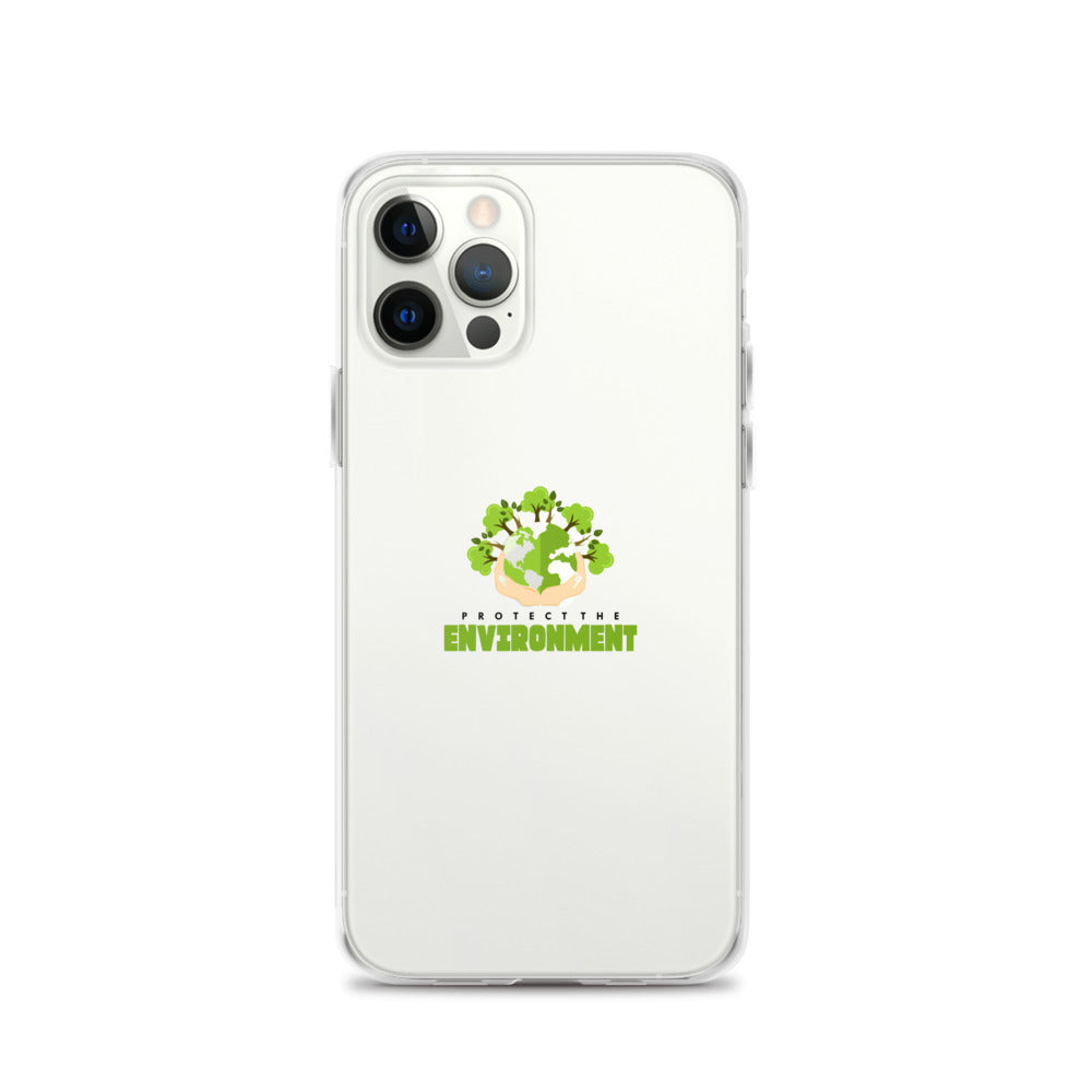 PROTECT THE ENVIRONMENT - iPhone Case Transparent