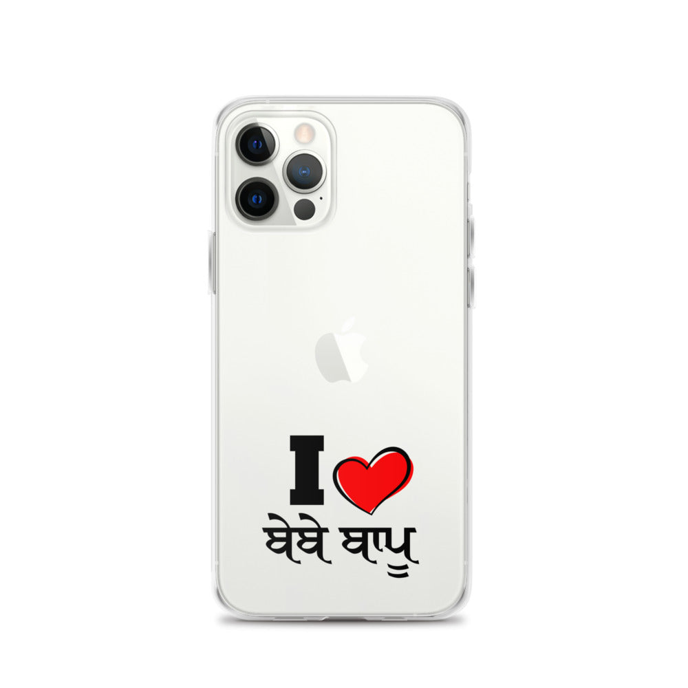 I LOVE BEBE BAPPU - iPhone Case