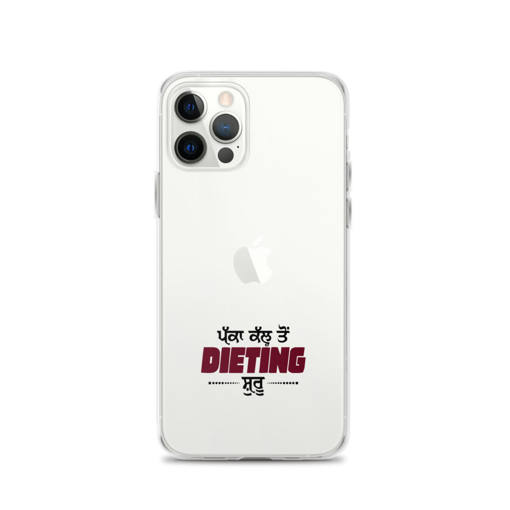 PAKKA KAL TO DIETING SHURU - iPhone Case