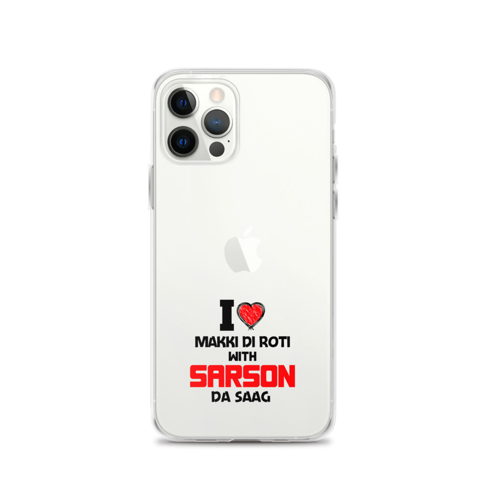 I LOVE MAKKI DI ROTI - iPhone Case