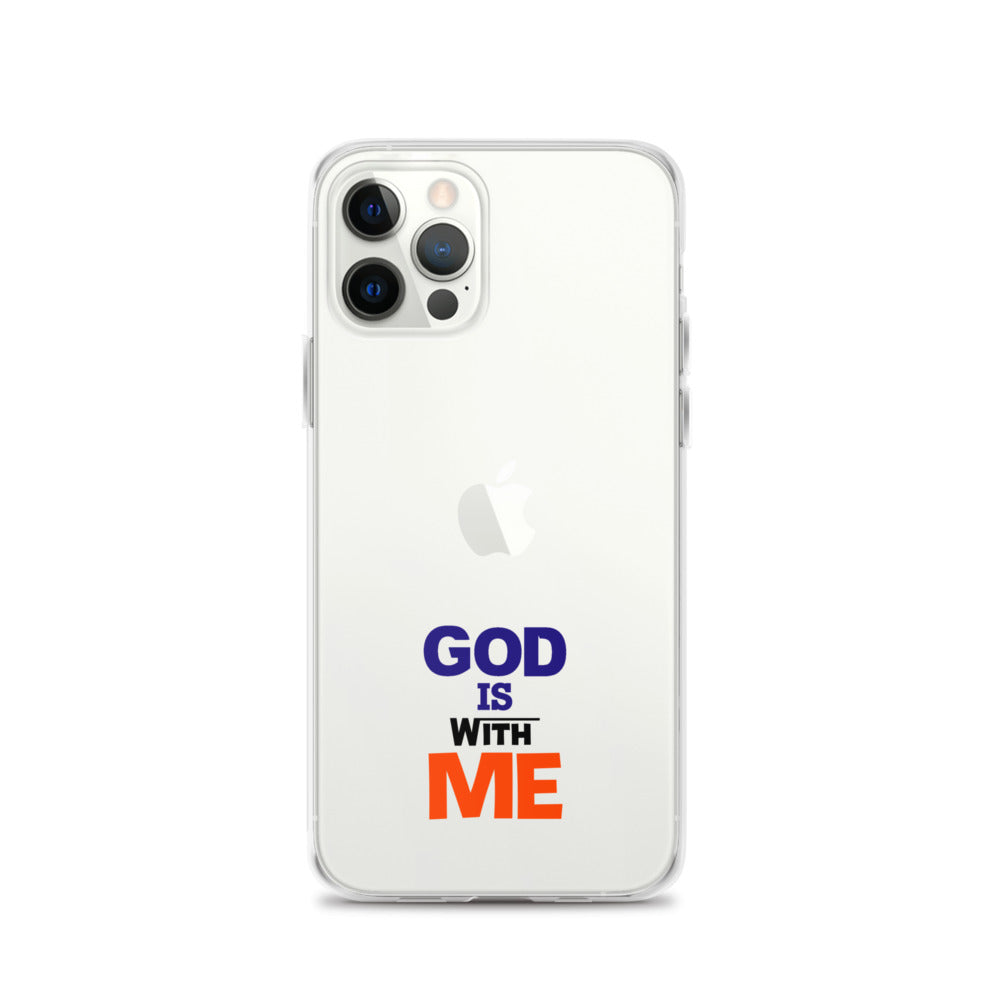 GOD IS WITH ME - iPhone Case