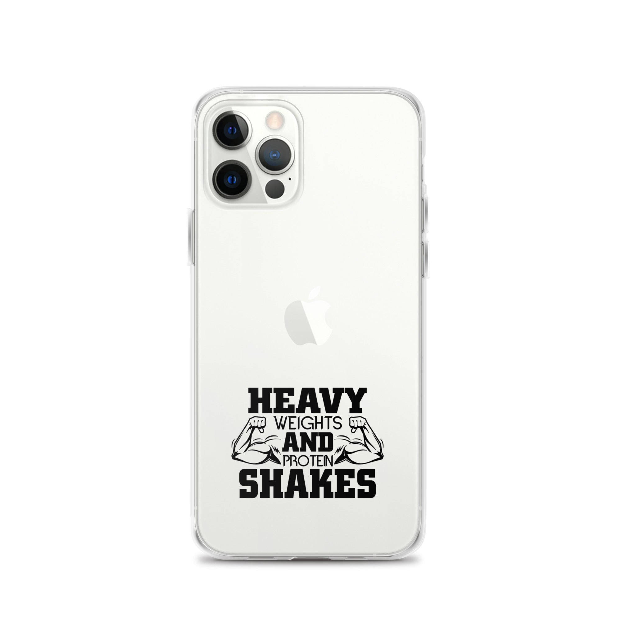 HEAVY WEIGHTS AND PROTEIN SHAKES - iPhone Case