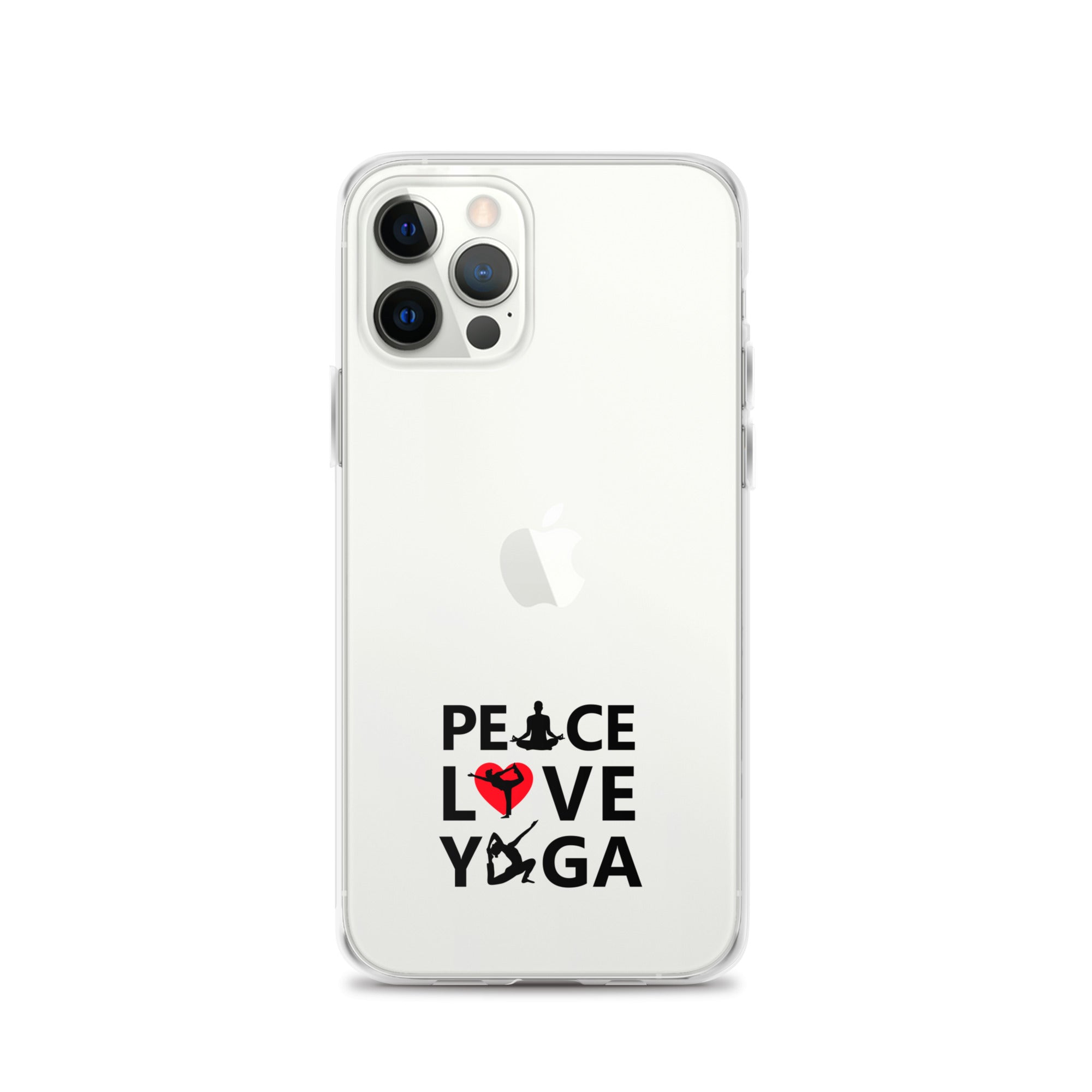 PEACE LOVE YOGA - iPhone Case