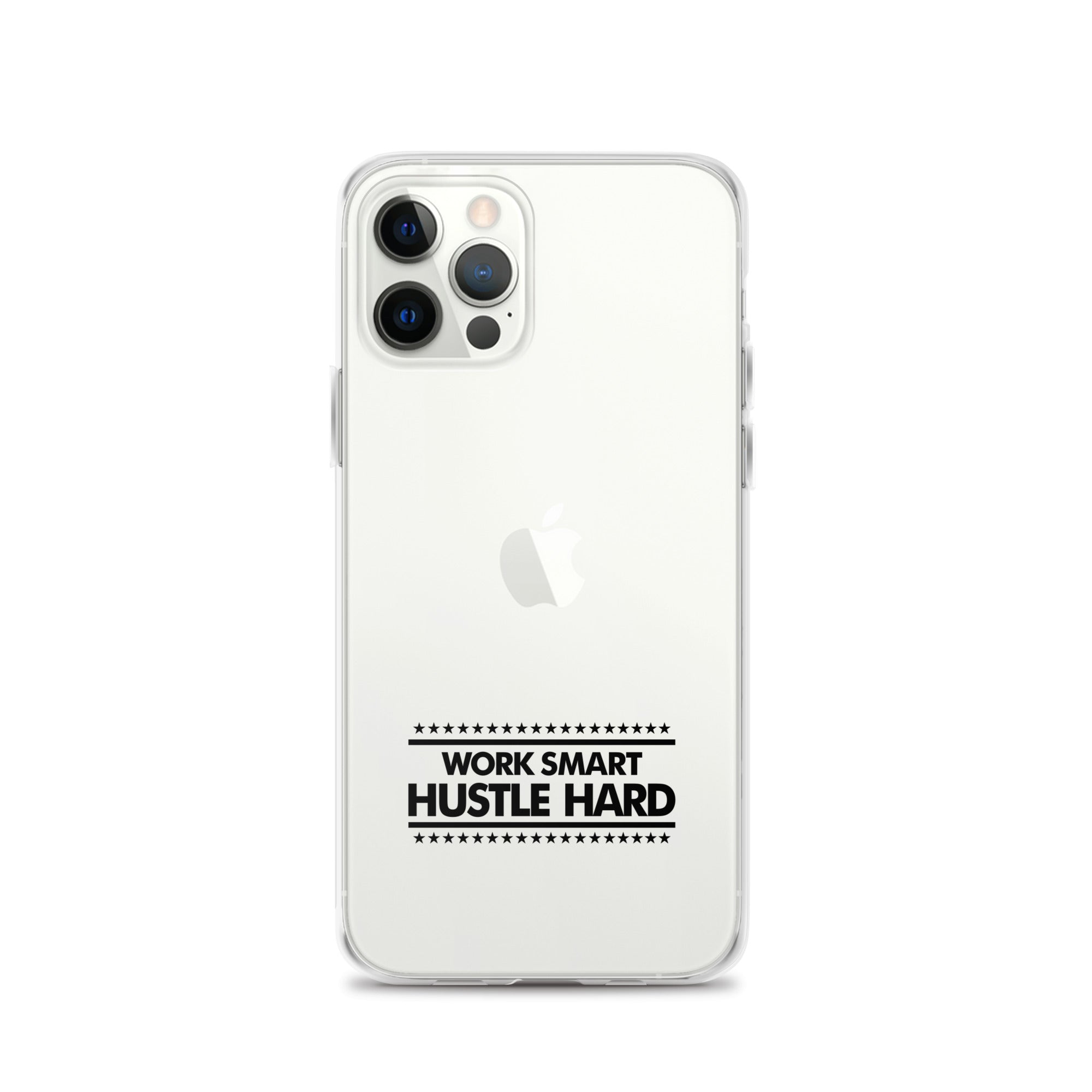 WORK SMART HUSTLE HARD - iPhone Case