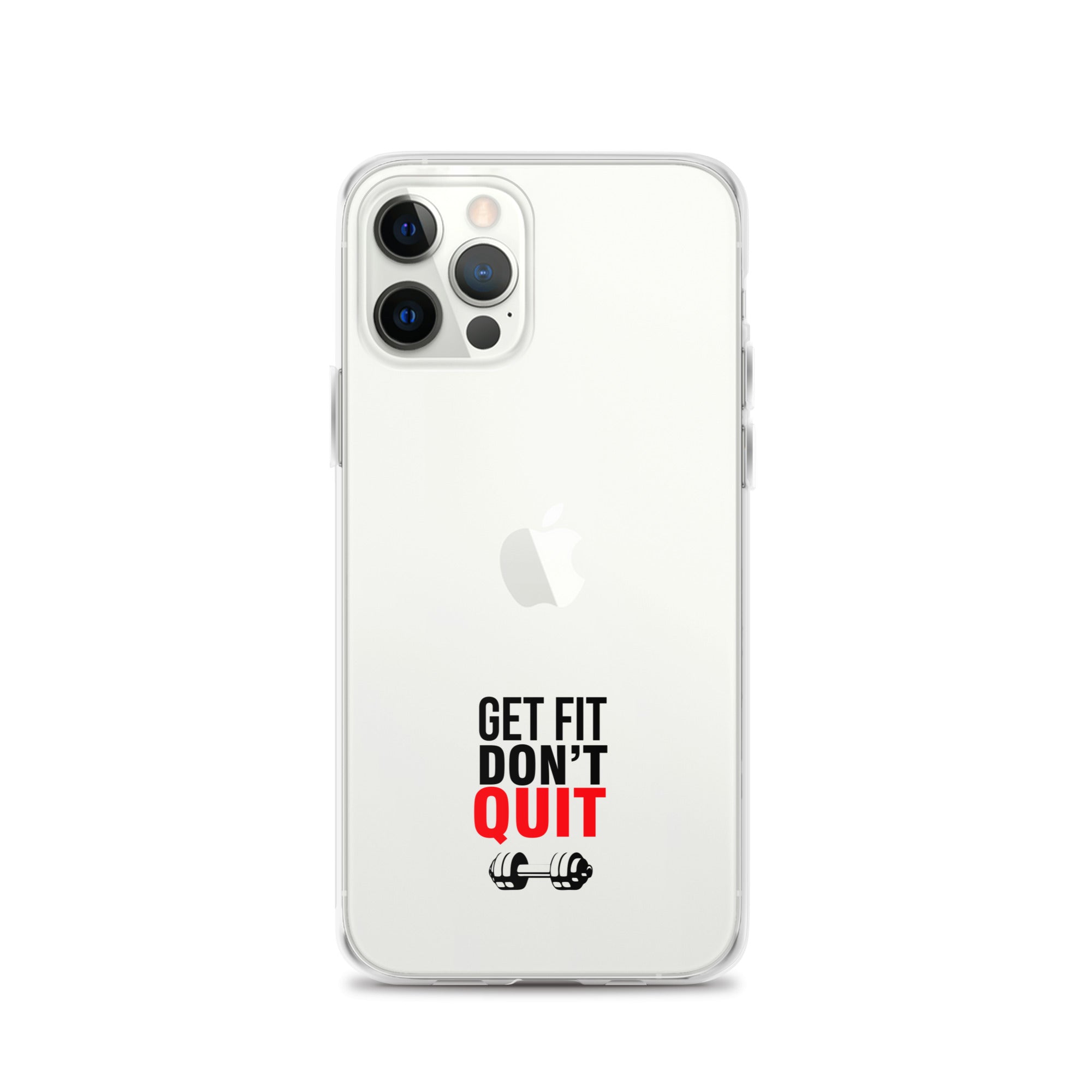 GET FIT DON'T QUIT - iPhone Case
