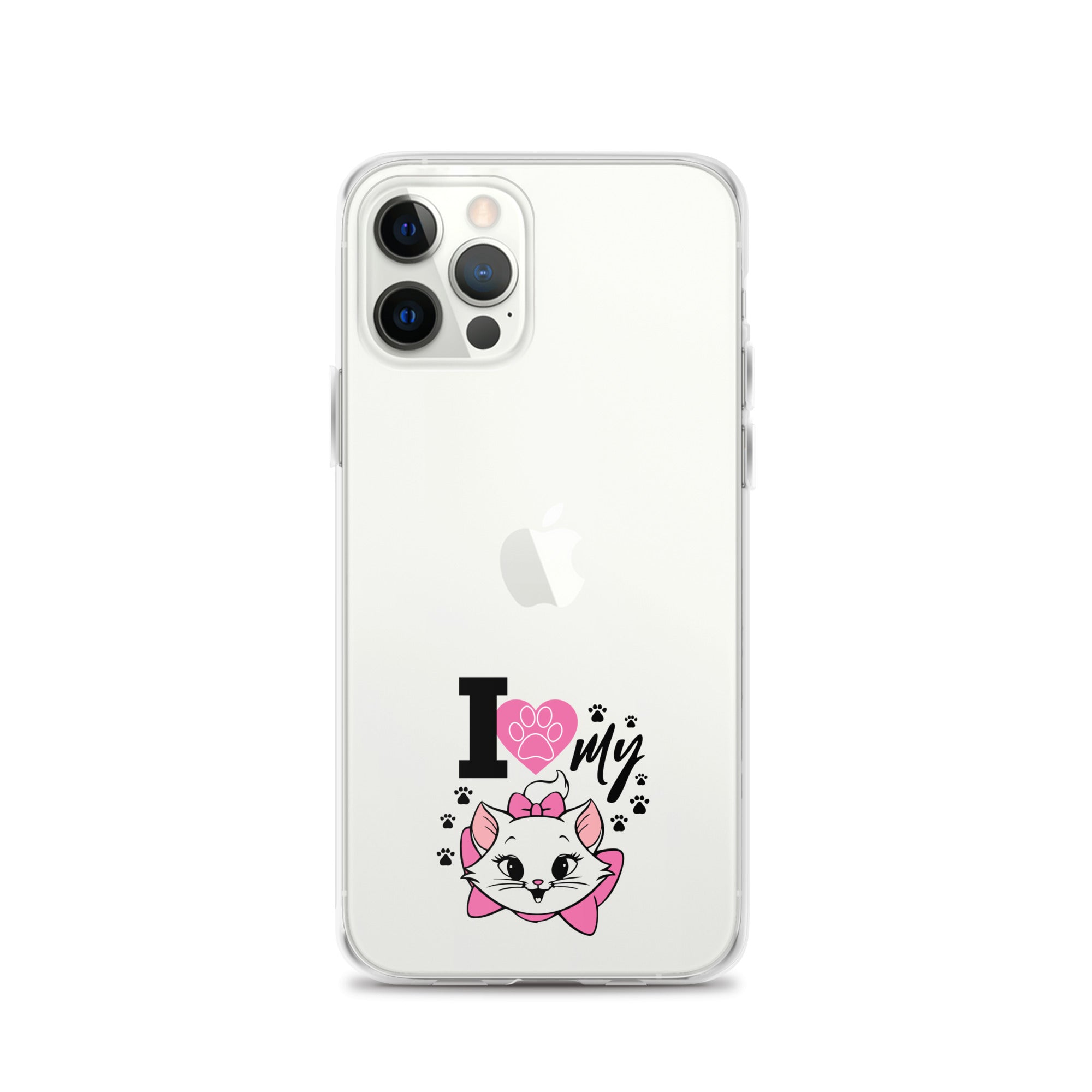 I LOVE MY CAT - iPhone Case