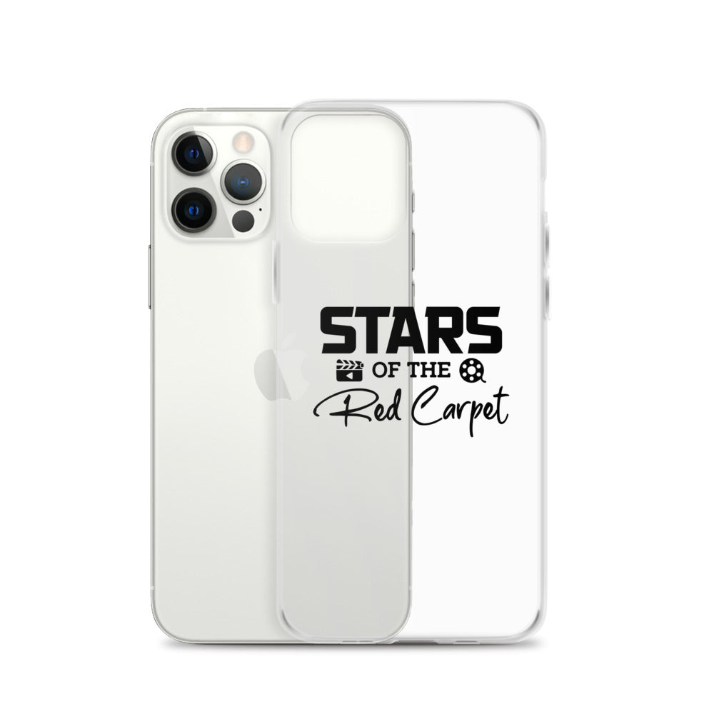 Stars of the red carpet- iPhone Case Transparent