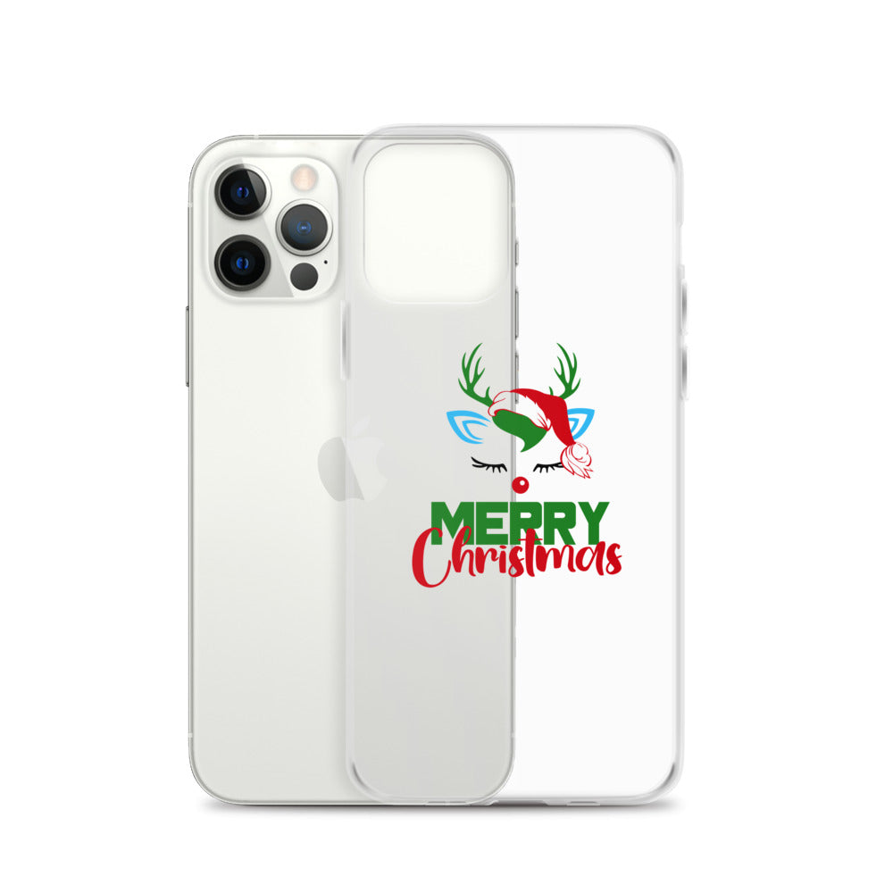 MERRY CHRISTMAS - iPhone Case Transparent