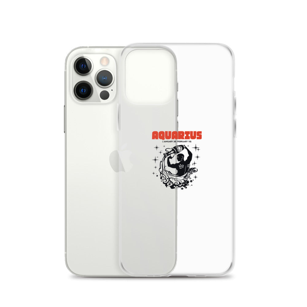 AQUARIUS - iPhone Case Transparent