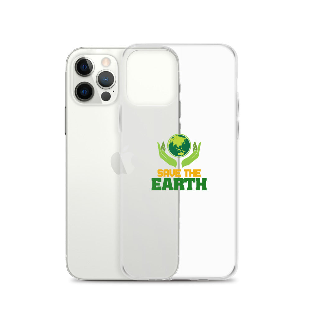 SAVE THE EARTH - iPhone Case Transparent