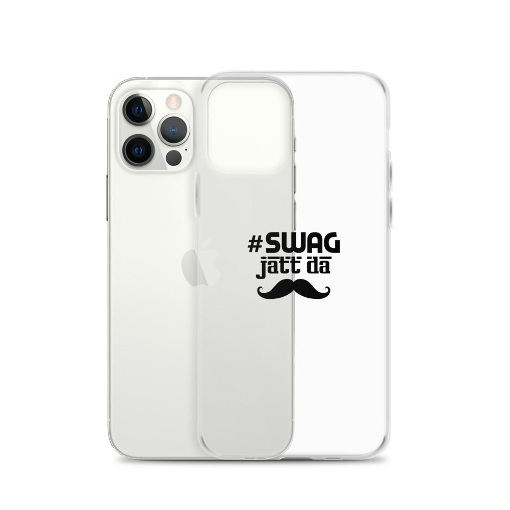 SWAG JATT DA - iPhone Case Transparent