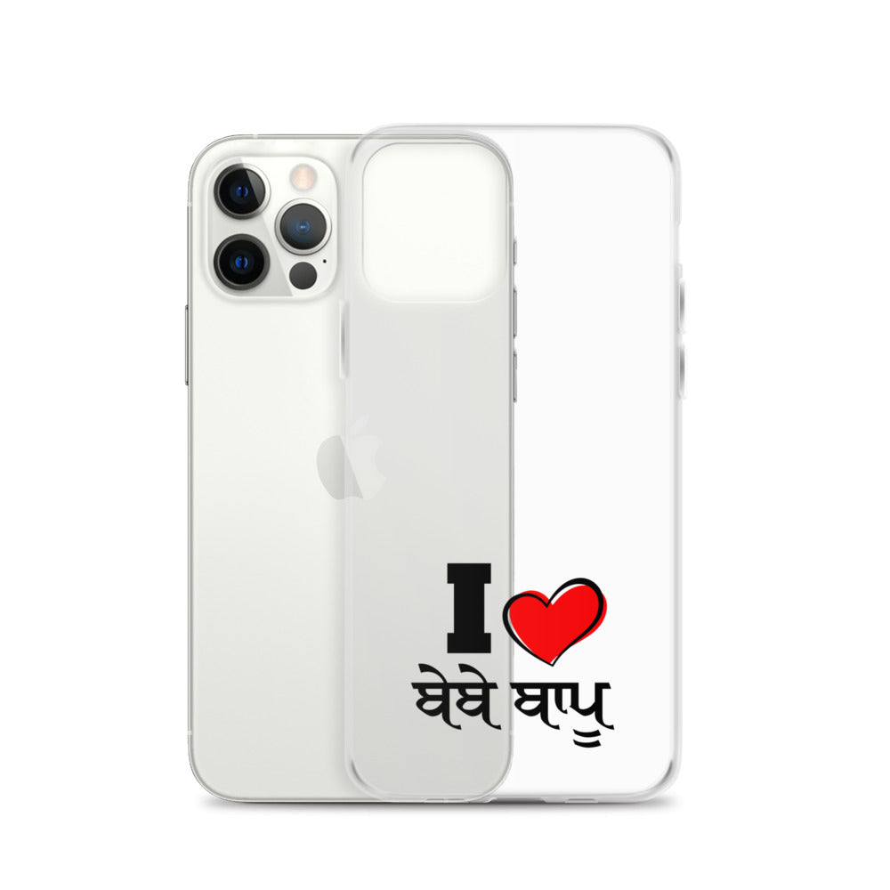 I LOVE BEBE BAPPU - iPhone Case