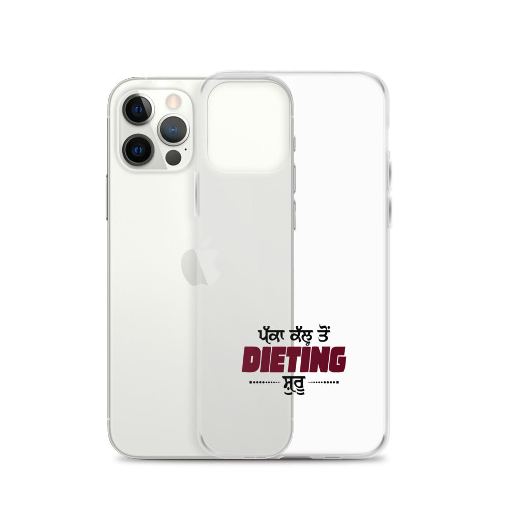 PAKKA KAL TO DIETING SHURU - iPhone Case