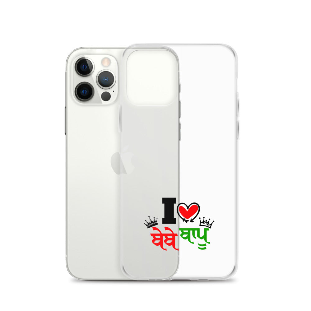 I LOVE BEBE BAPU - iPhone Case