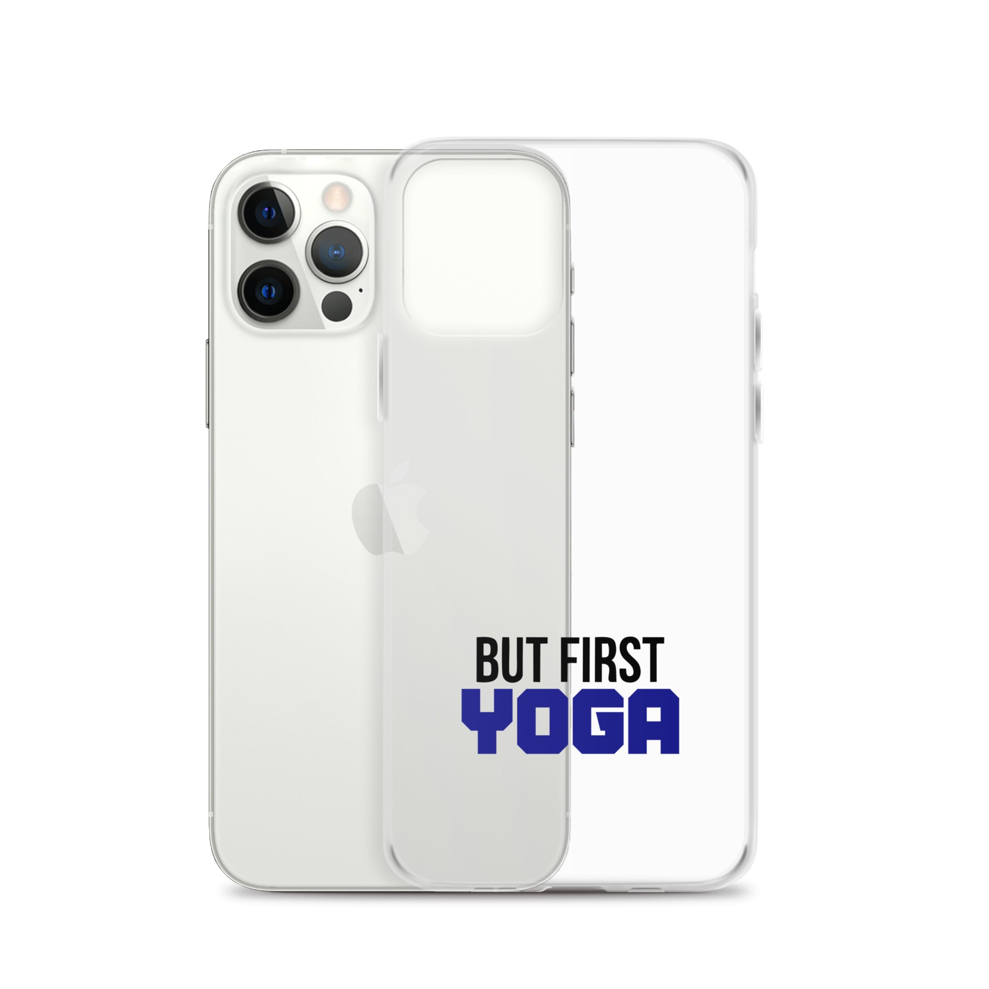 BUT FIRST YOGA - iPhone Case
