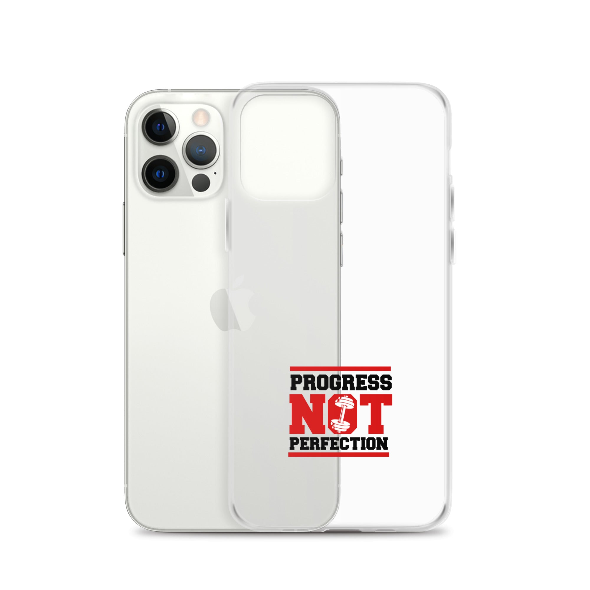 PROGRESS NOT PERFECTION - iPhone Case