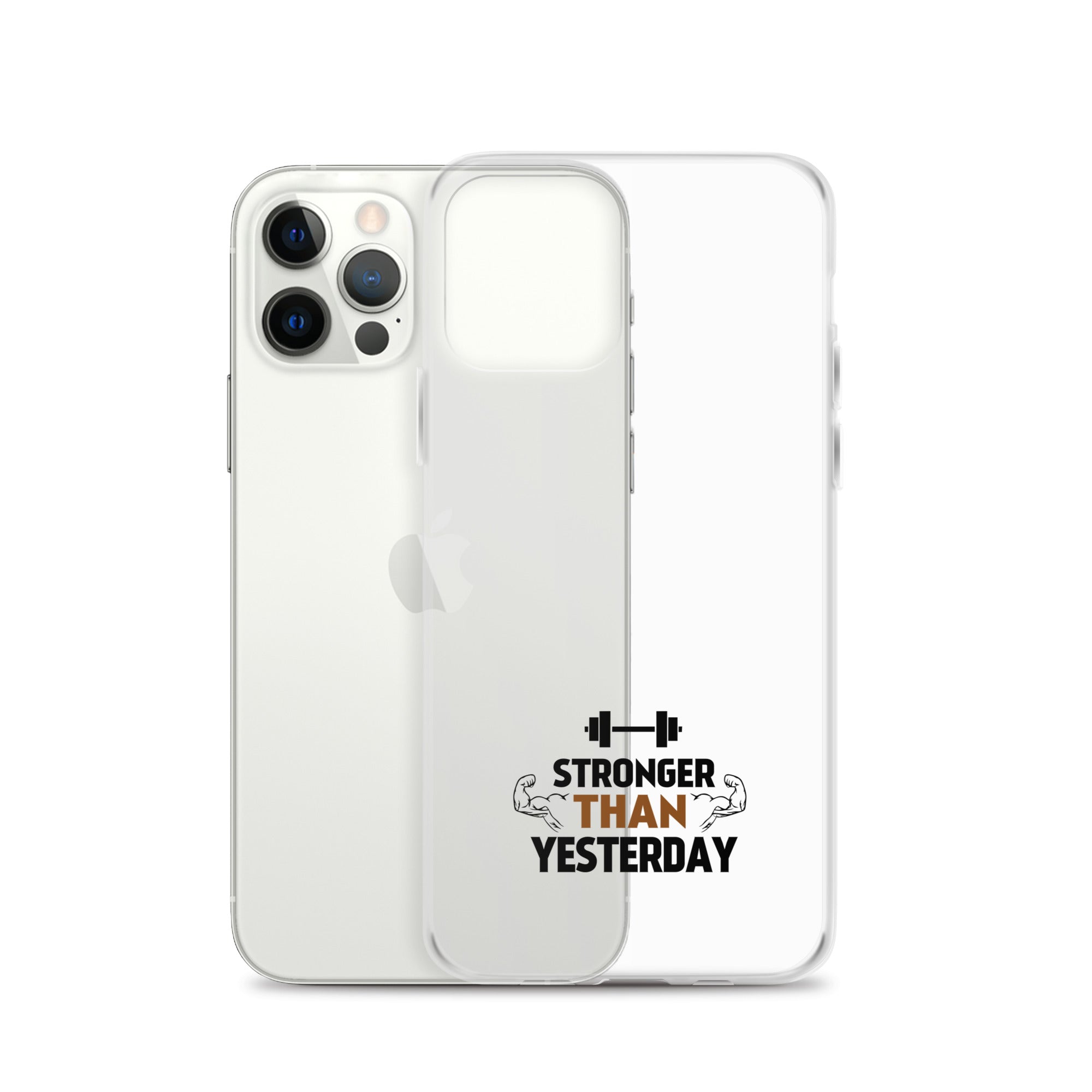 STRONGER THAN YESTERDAY - iPhone Case