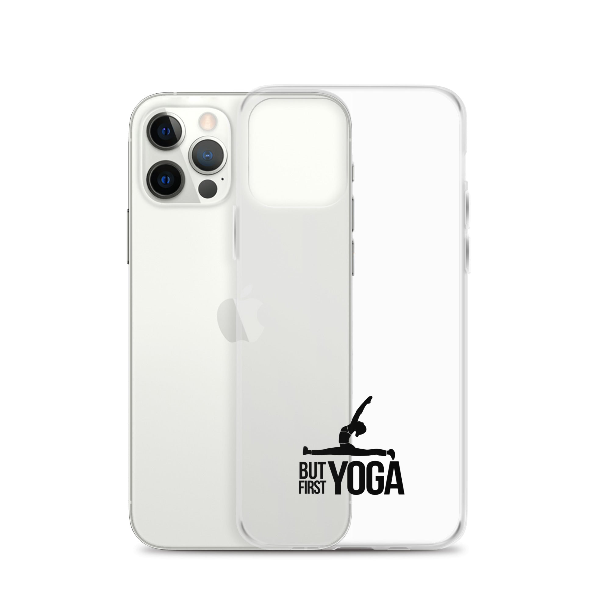 BUT FIRST YOGA - iPhone Case