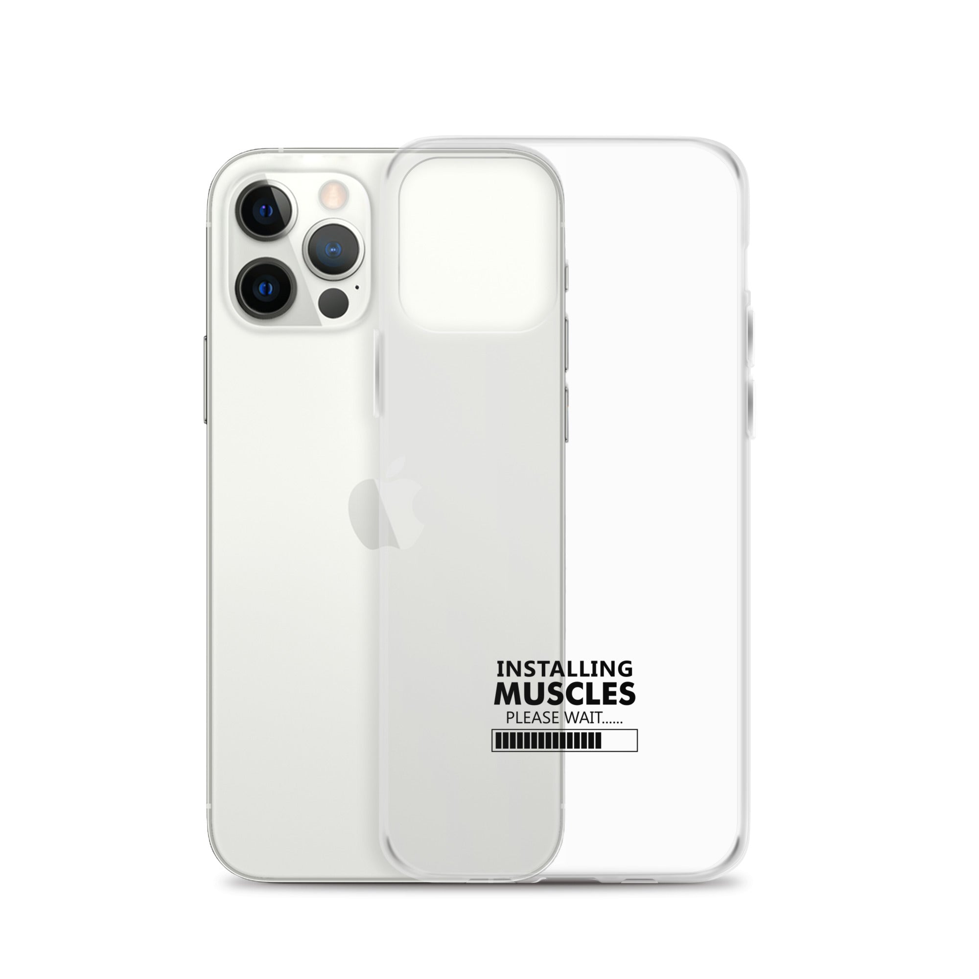INSTALLING MUSCLES - iPhone Case