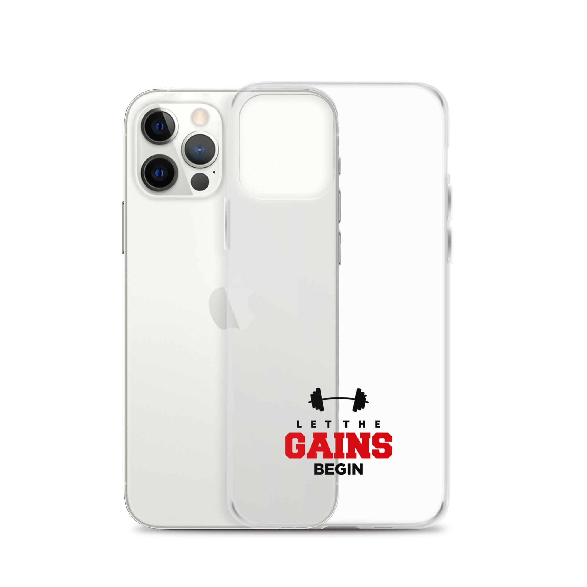 LET THE GAINS BEGIN - iPhone Case