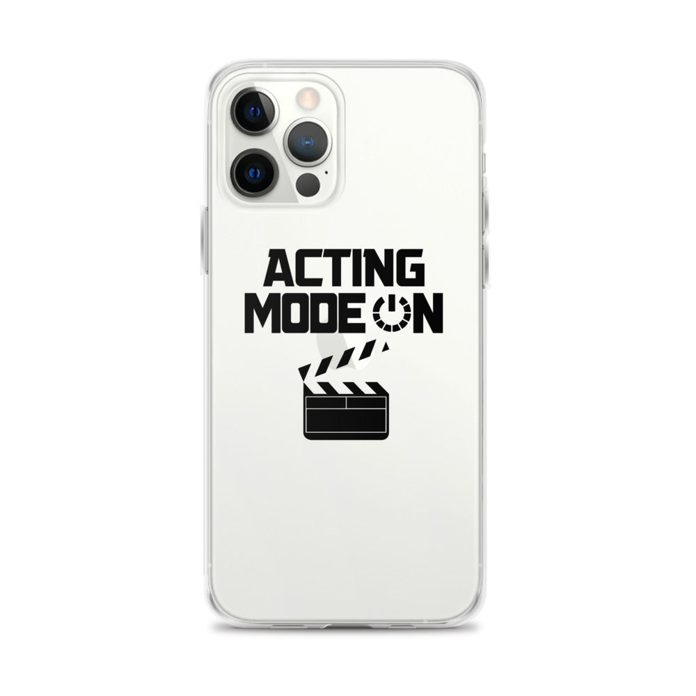 Acting mode - iPhone Case Transparent