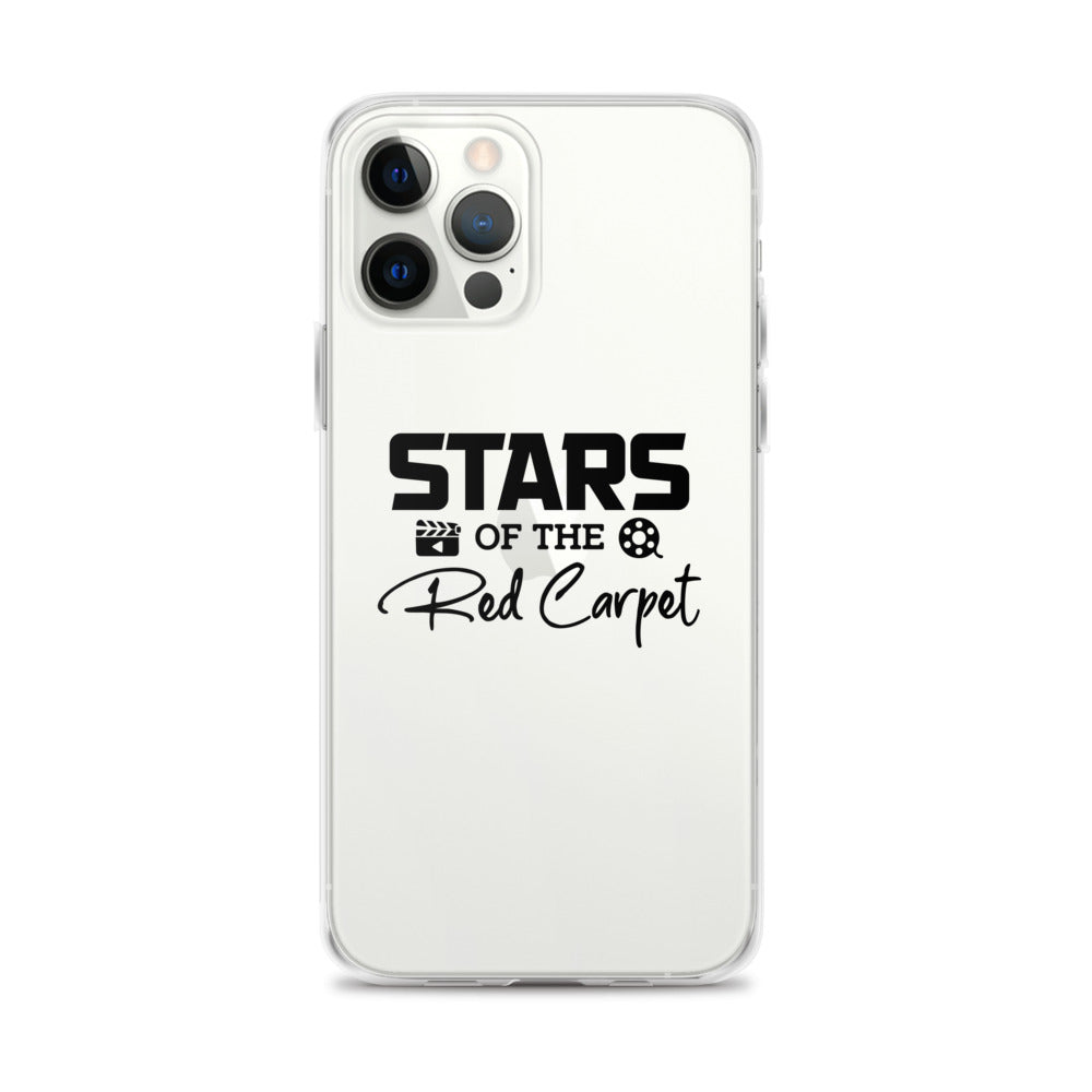 Stars of the red carpet- iPhone Case Transparent