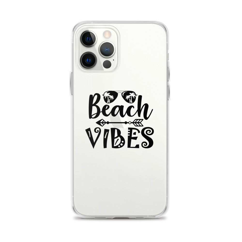 Beach Vibes- iPhone Case Transparent