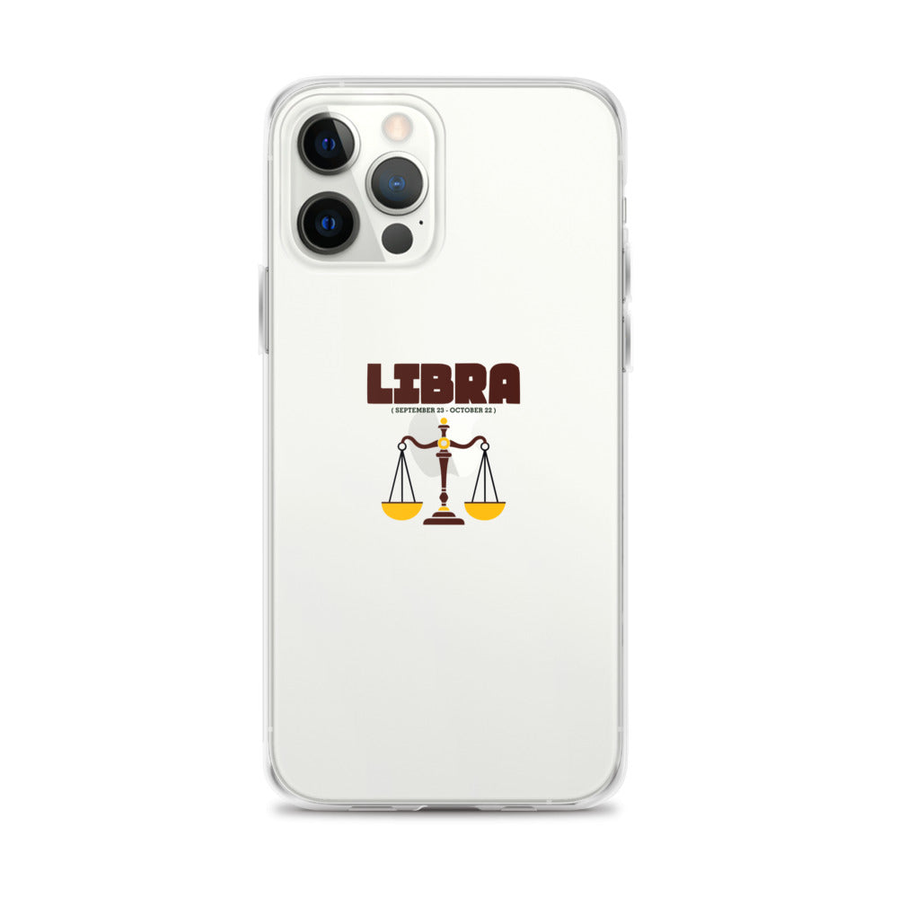 LIBRA - iPhone Case Transparent