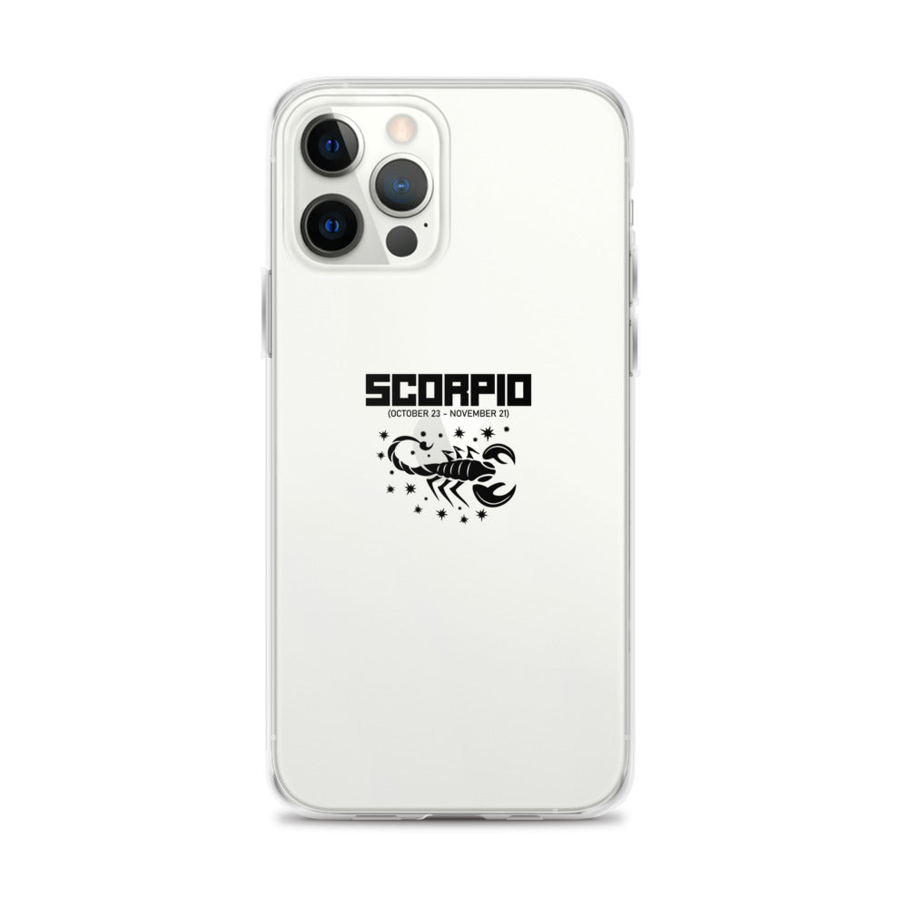 SCORPIO - iPhone Case Transparent