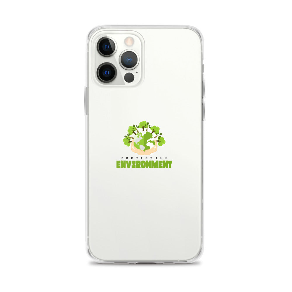 PROTECT THE ENVIRONMENT - iPhone Case Transparent