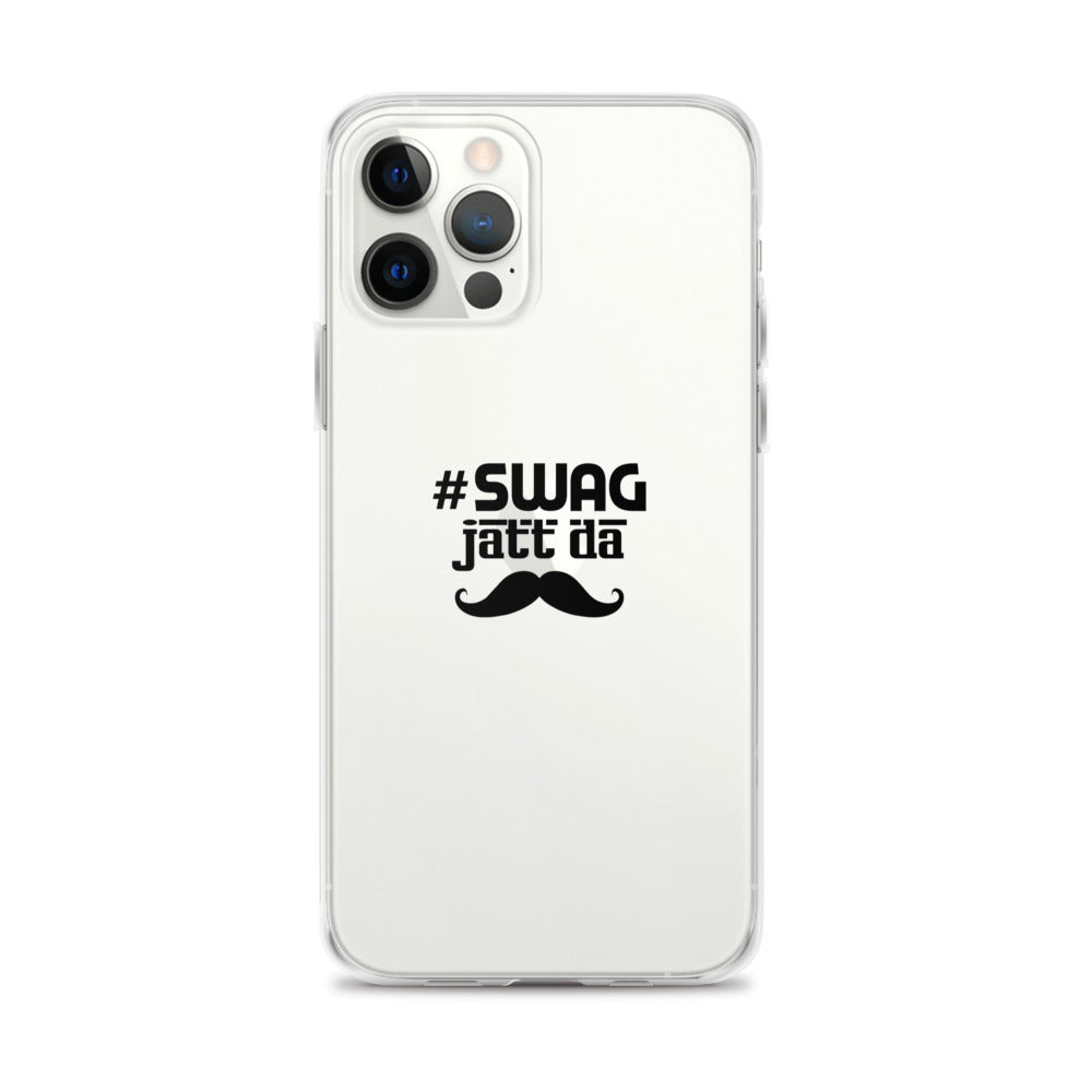 SWAG JATT DA - iPhone Case Transparent