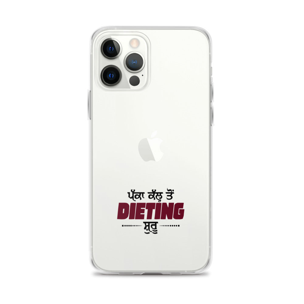 PAKKA KAL TO DIETING SHURU - iPhone Case