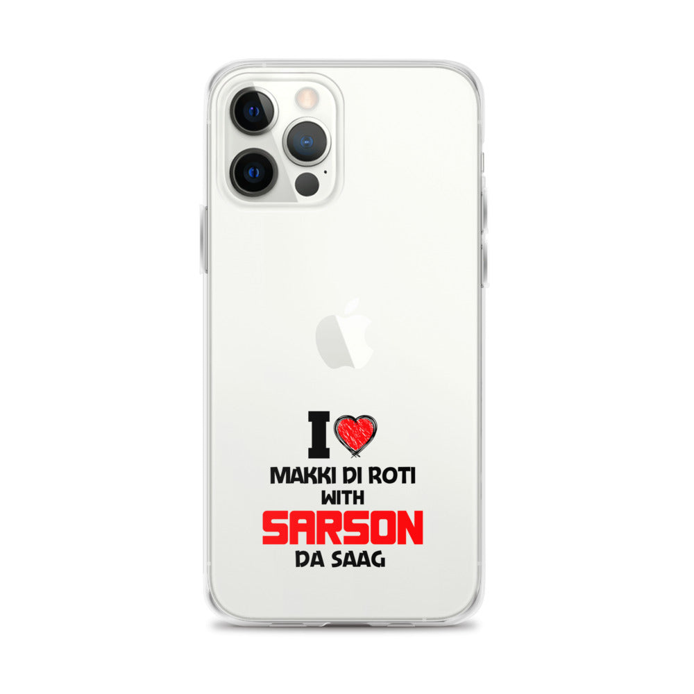 I LOVE MAKKI DI ROTI - iPhone Case