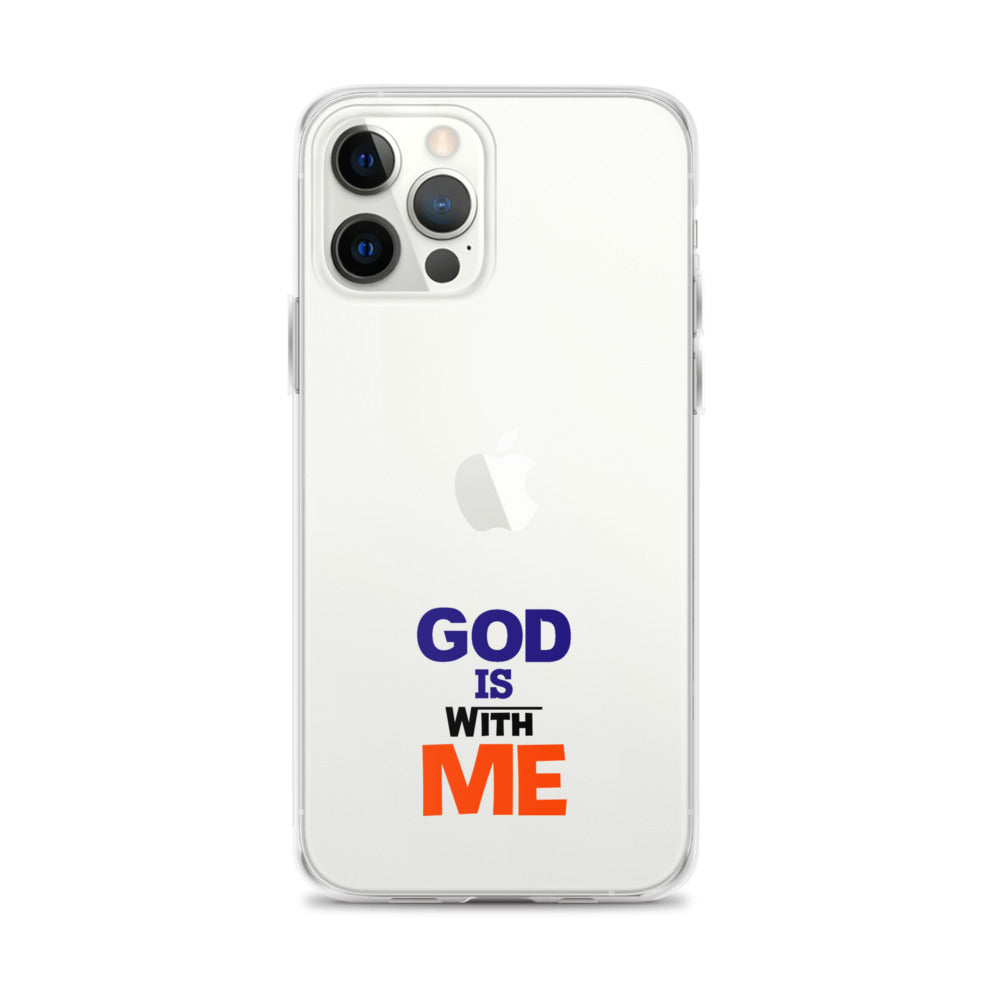 GOD IS WITH ME - iPhone Case