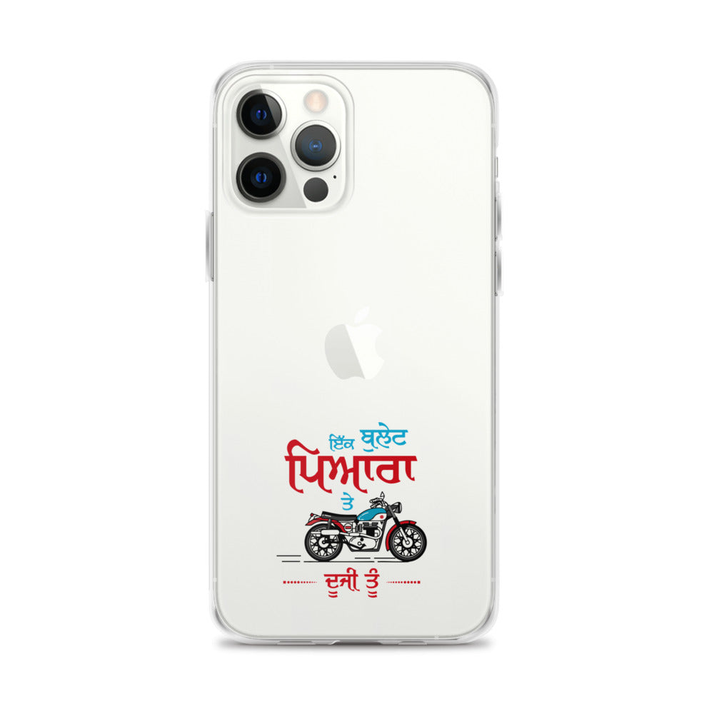 IK BULLET PYARA TE DUJI TU - iPhone Case