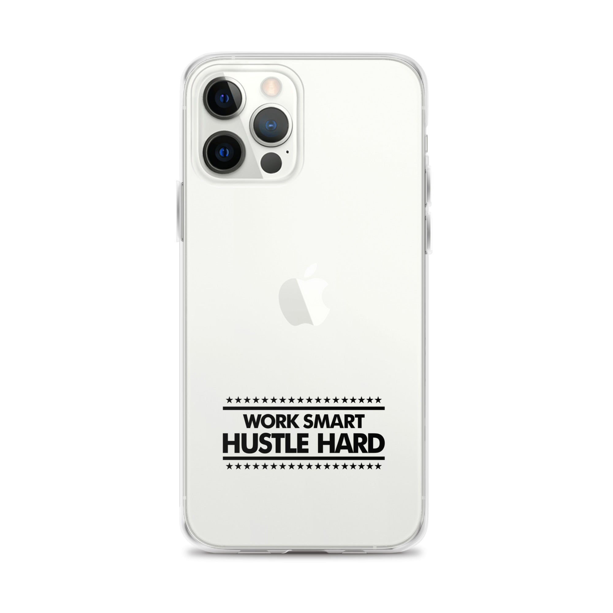 WORK SMART HUSTLE HARD - iPhone Case