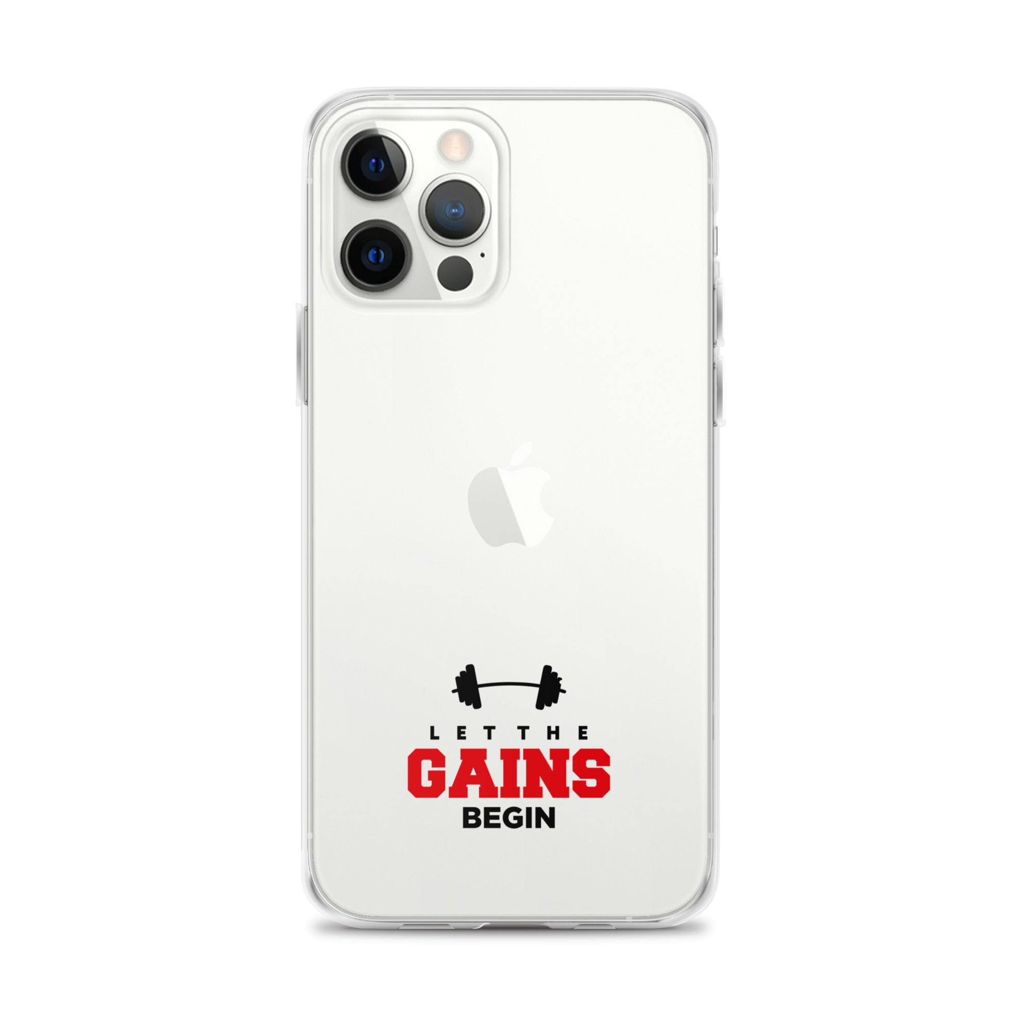 LET THE GAINS BEGIN - iPhone Case